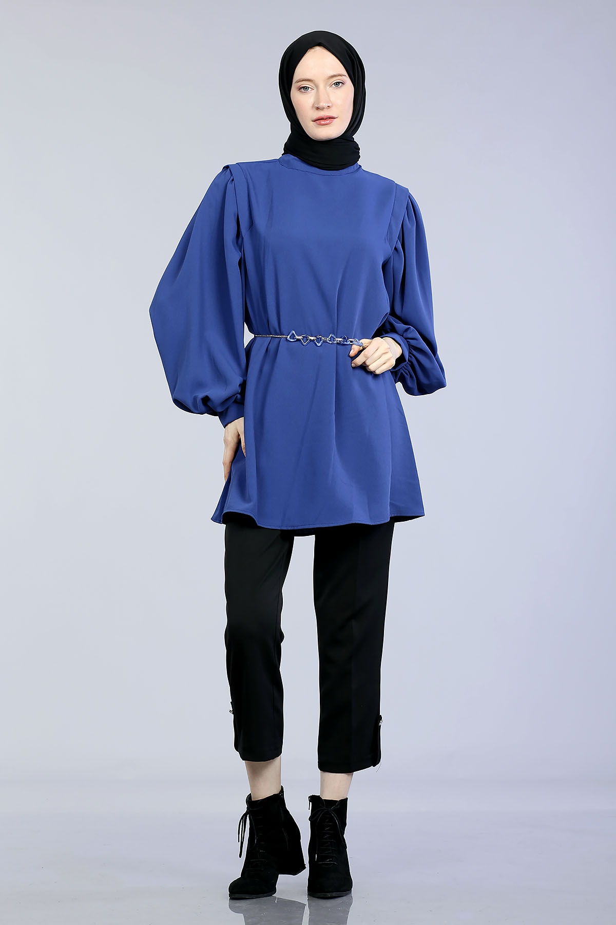 4609 Tunik 36-44 Kly - Sax - 2