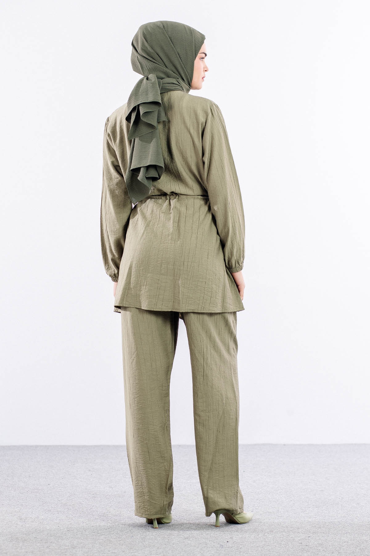 483 Takim 1-4 File Cepli - Haki - 5