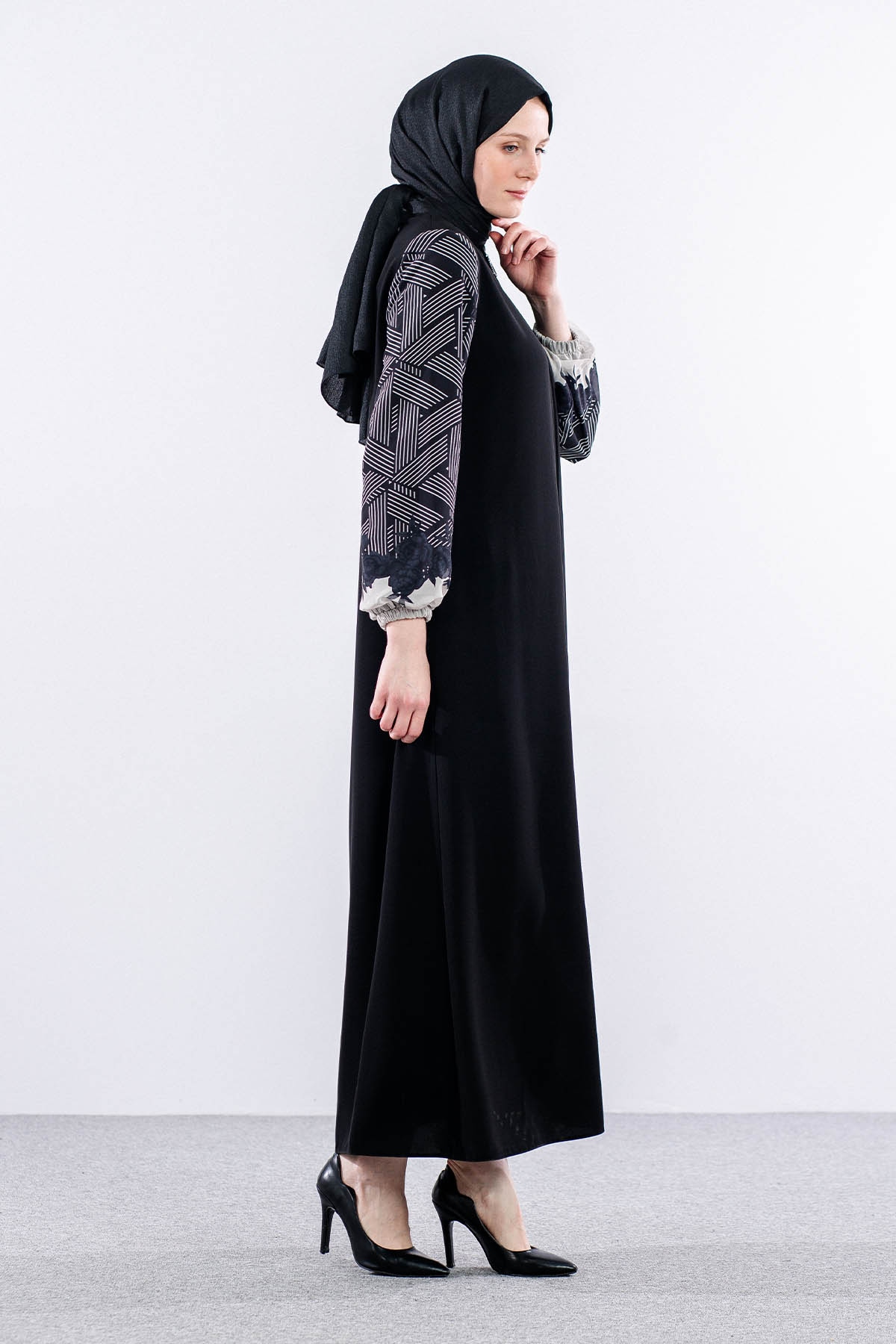 491 Ferace 40-50 - Siyah - 3