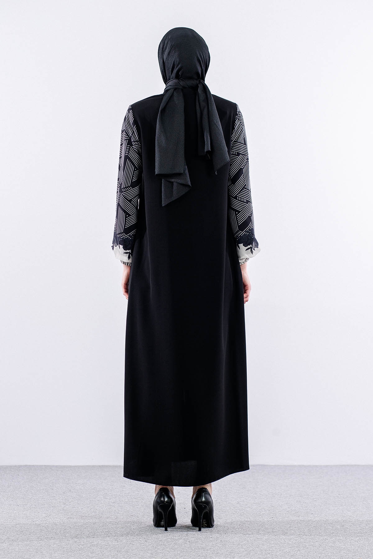 491 Ferace 40-50 - Siyah - 5