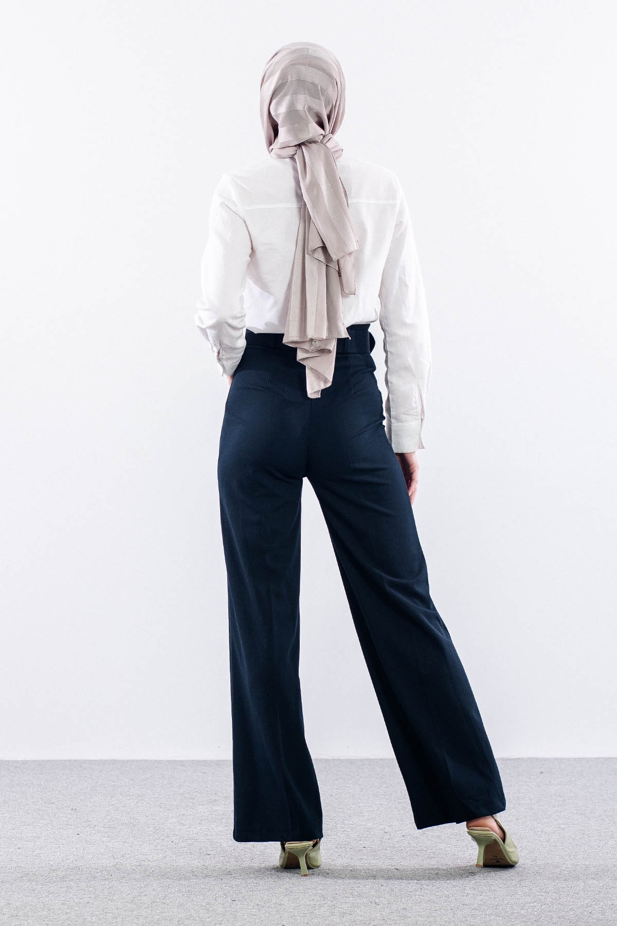 4959-00 Pantolon 36-44 - Lacivert - 5