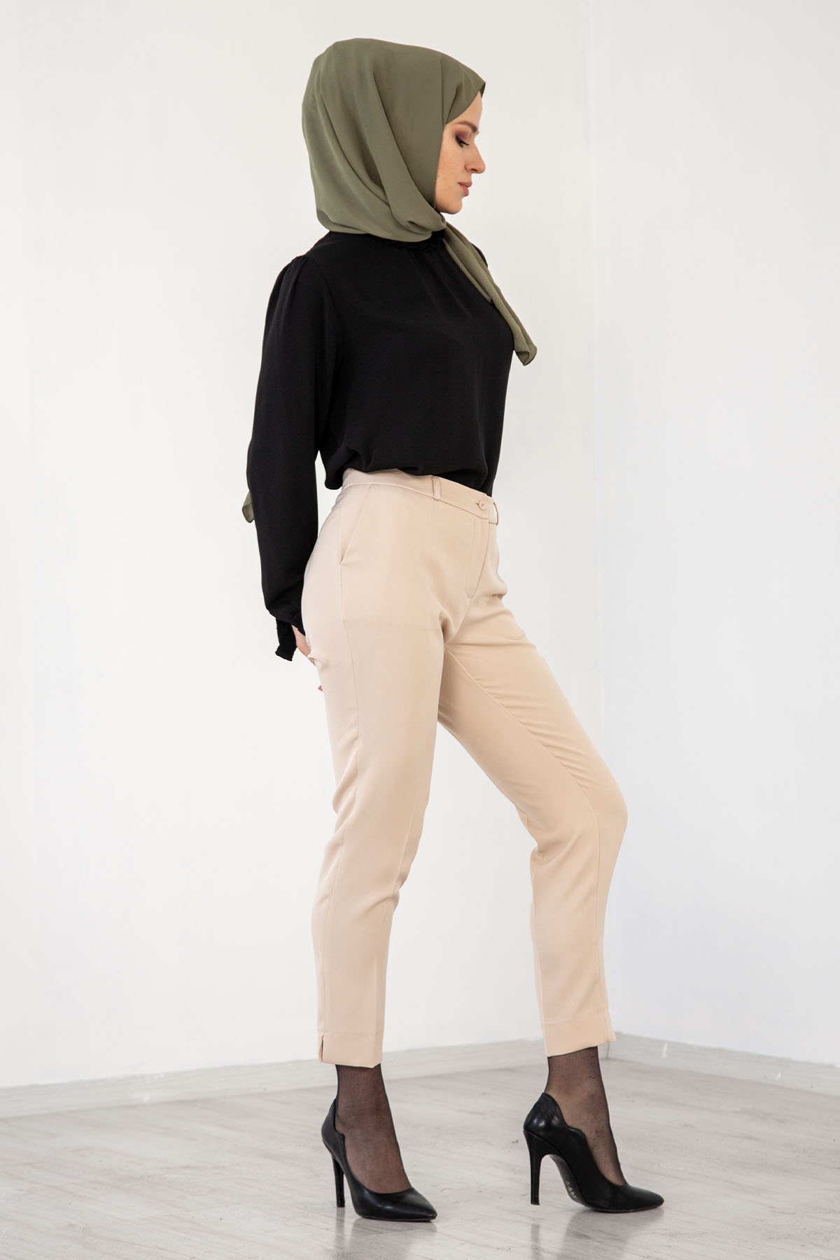 5001 Pantolon 40-50 - Bej - 3