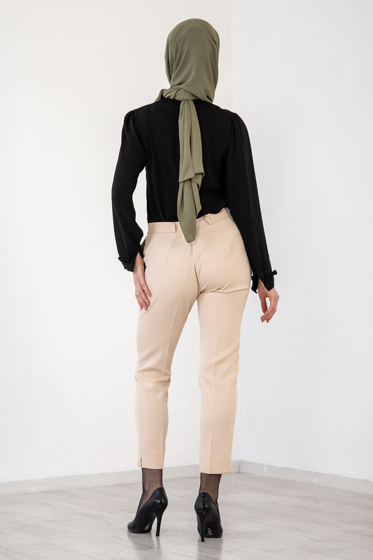 5001 Pantolon 40-50 - Bej - 4