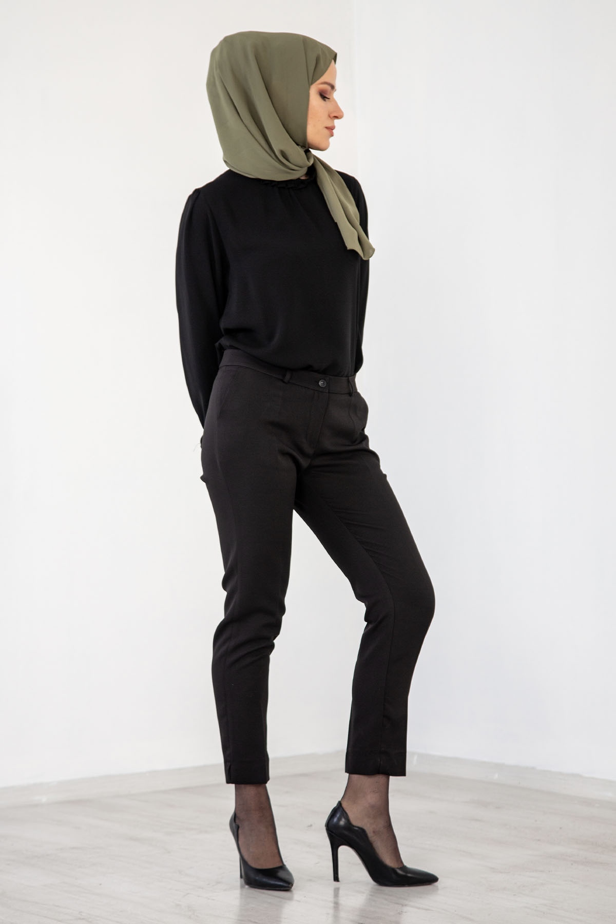 5001 Pantolon 40-50 - Siyah - 3