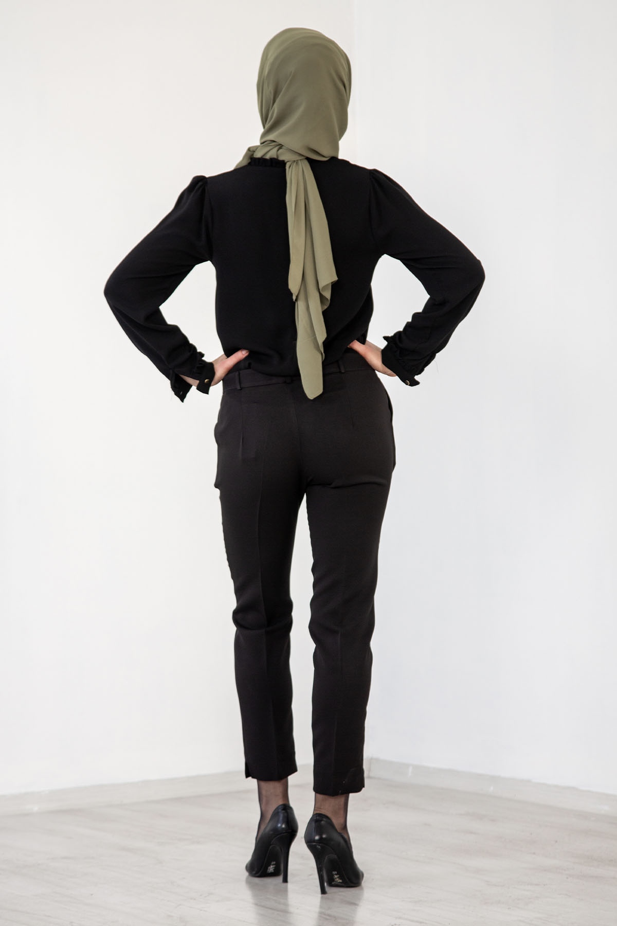 5001 Pantolon 40-50 - Siyah - 5