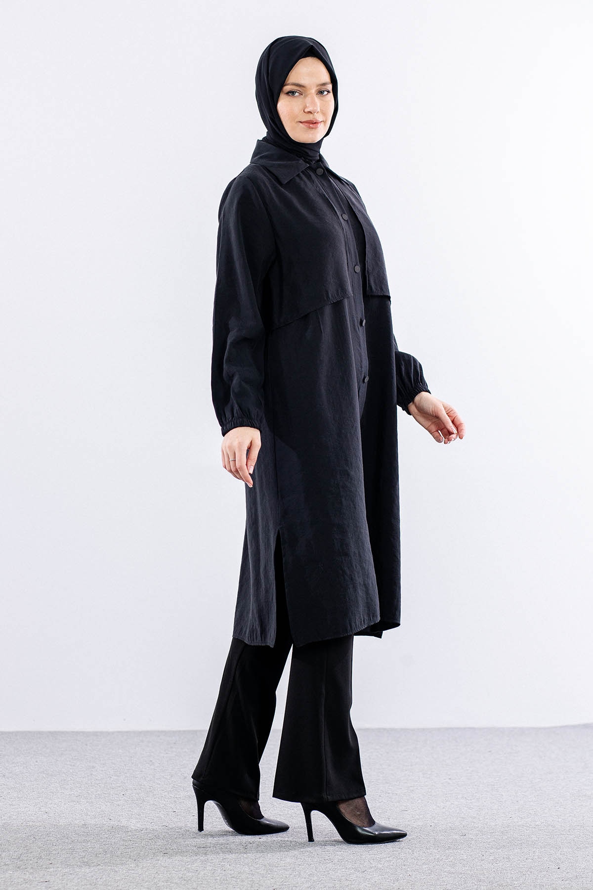 5001 Tunik 44-52 - Siyah - 4