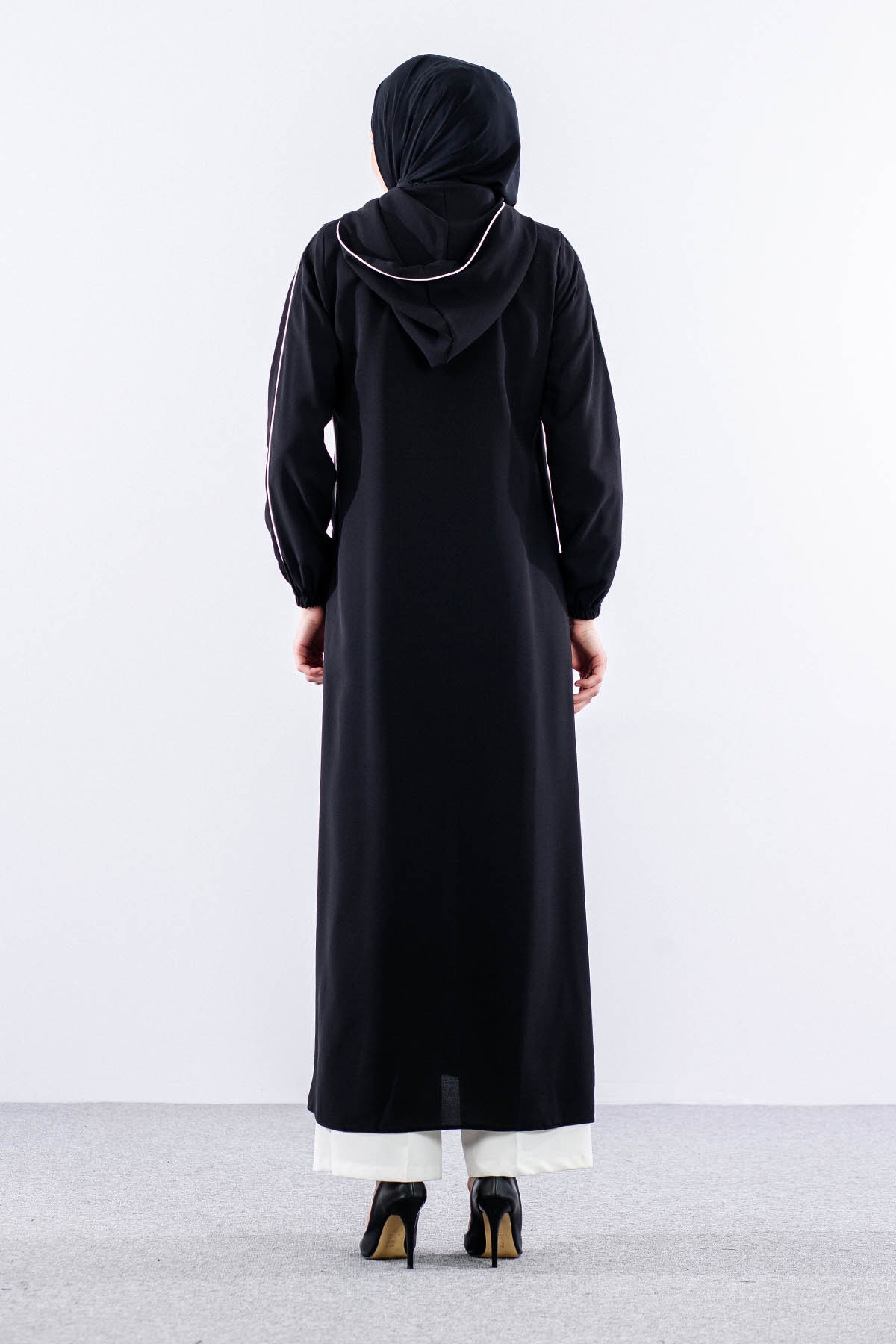 5003 Ferace 40-50 Biye - Siyah - 3