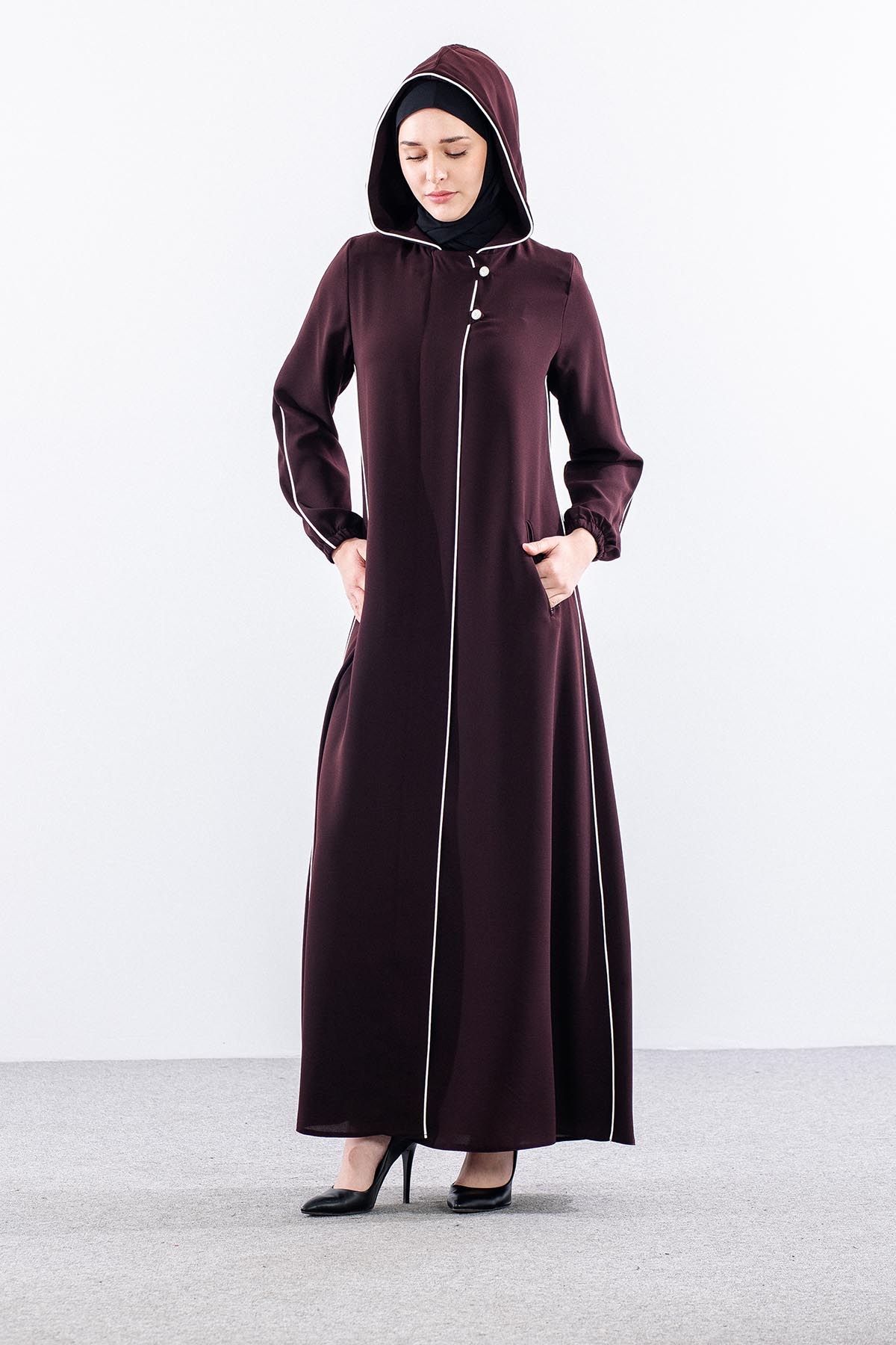 5003 Ferace 40-50 Buhara Biyeli - Kahve - 3