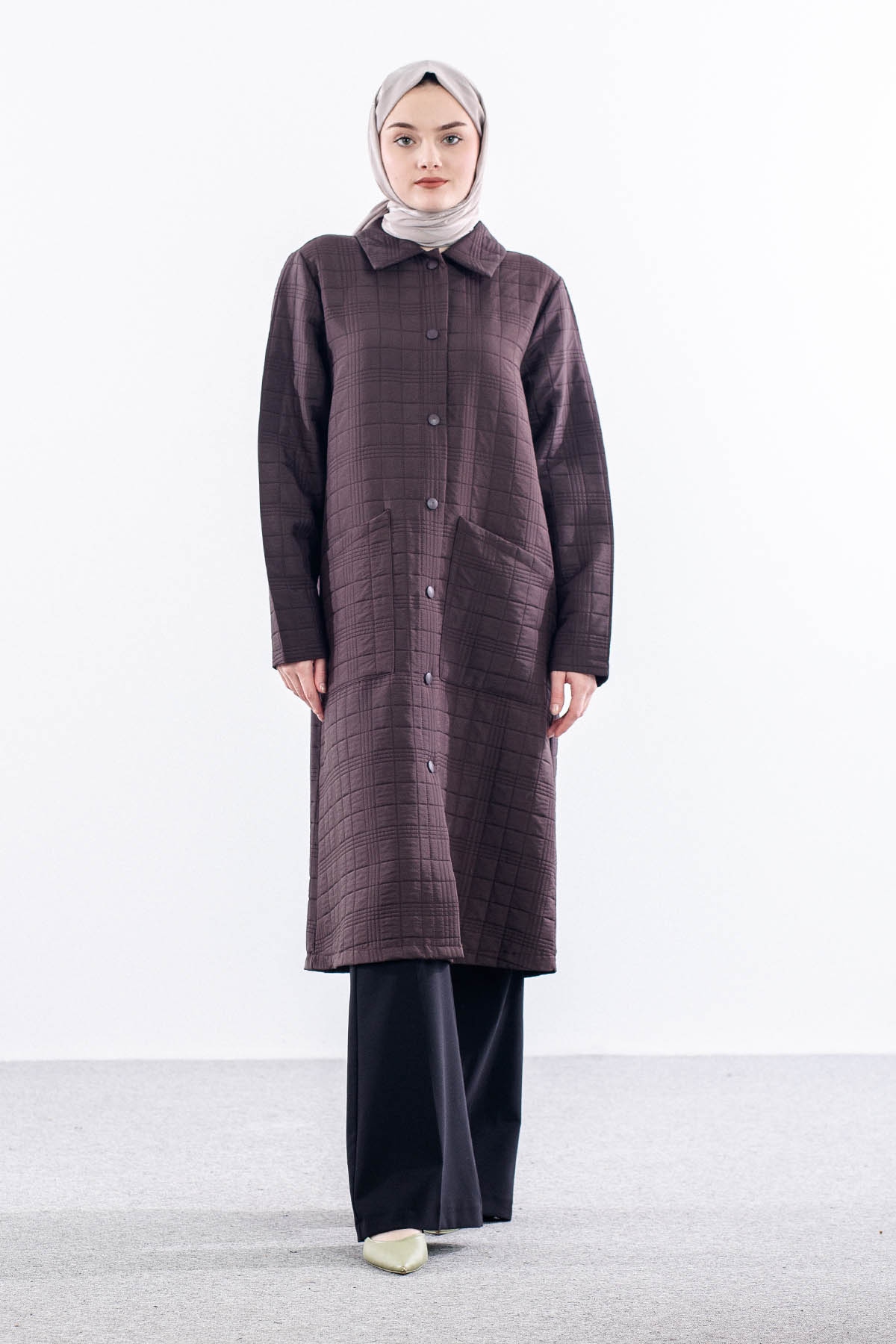 5014 Kapitone Kap 42-48 - Kahve - 1