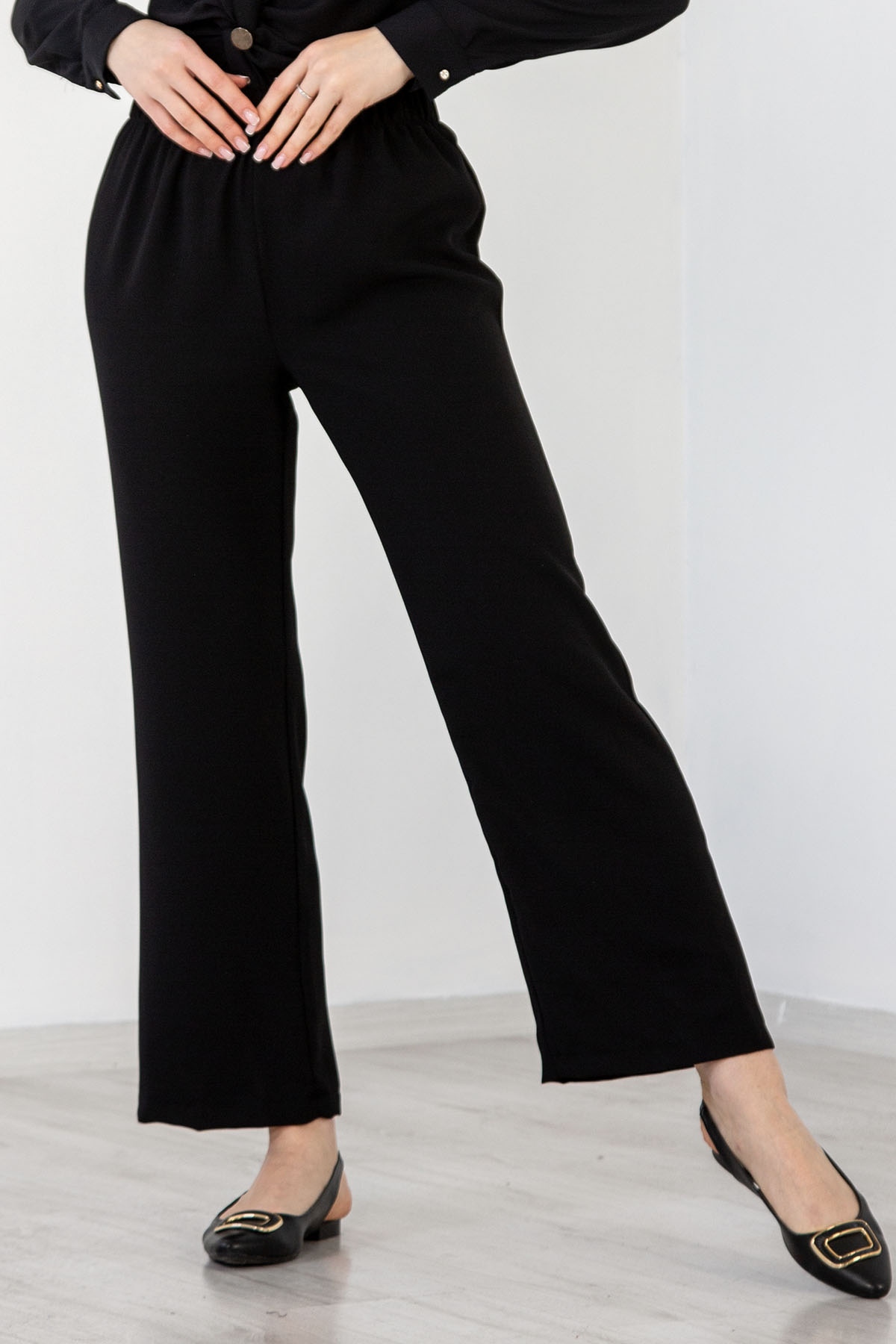 5015 Pantolon 40-50 - Siyah - 1