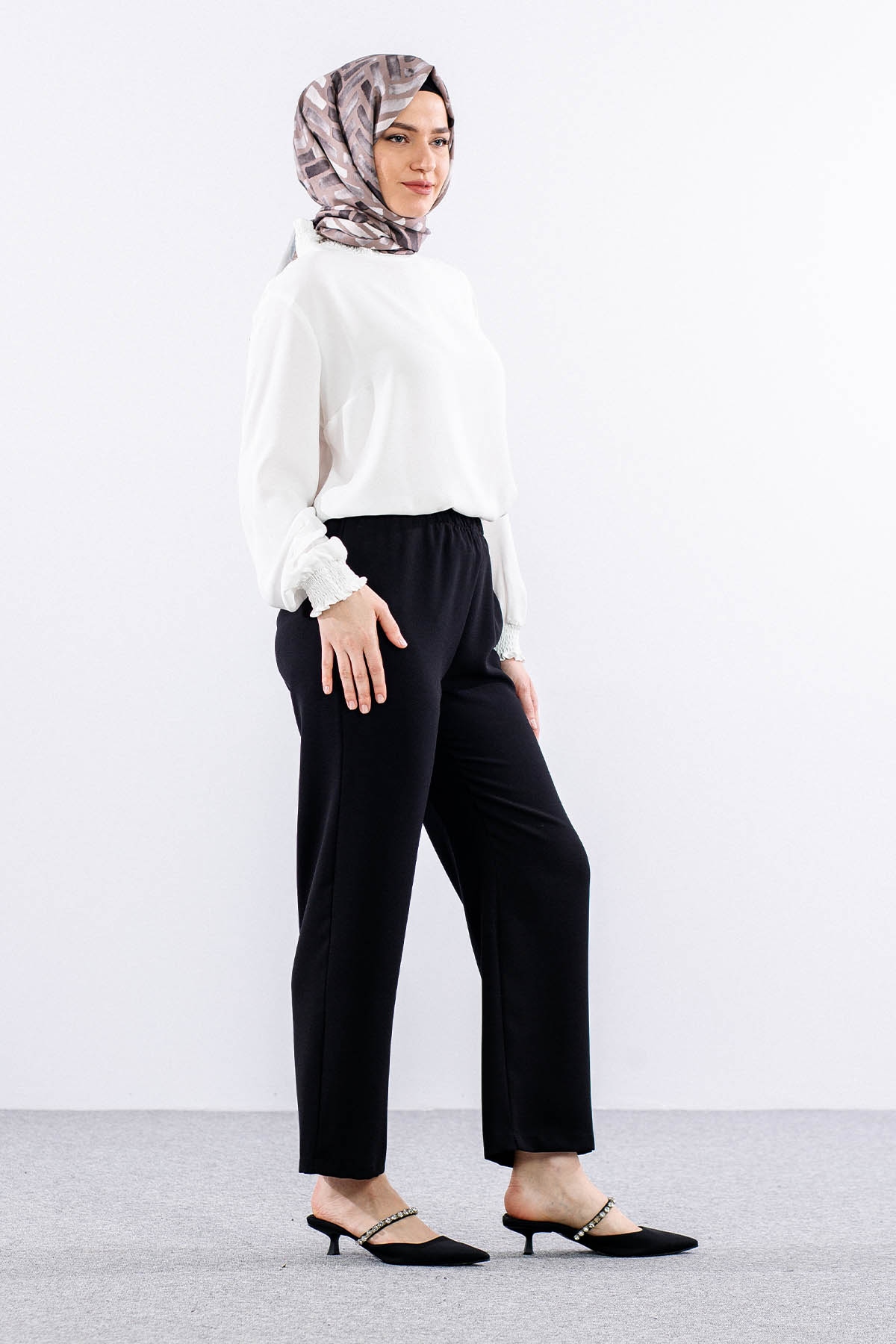 5015 Pantolon 40-50 - Siyah - - 3