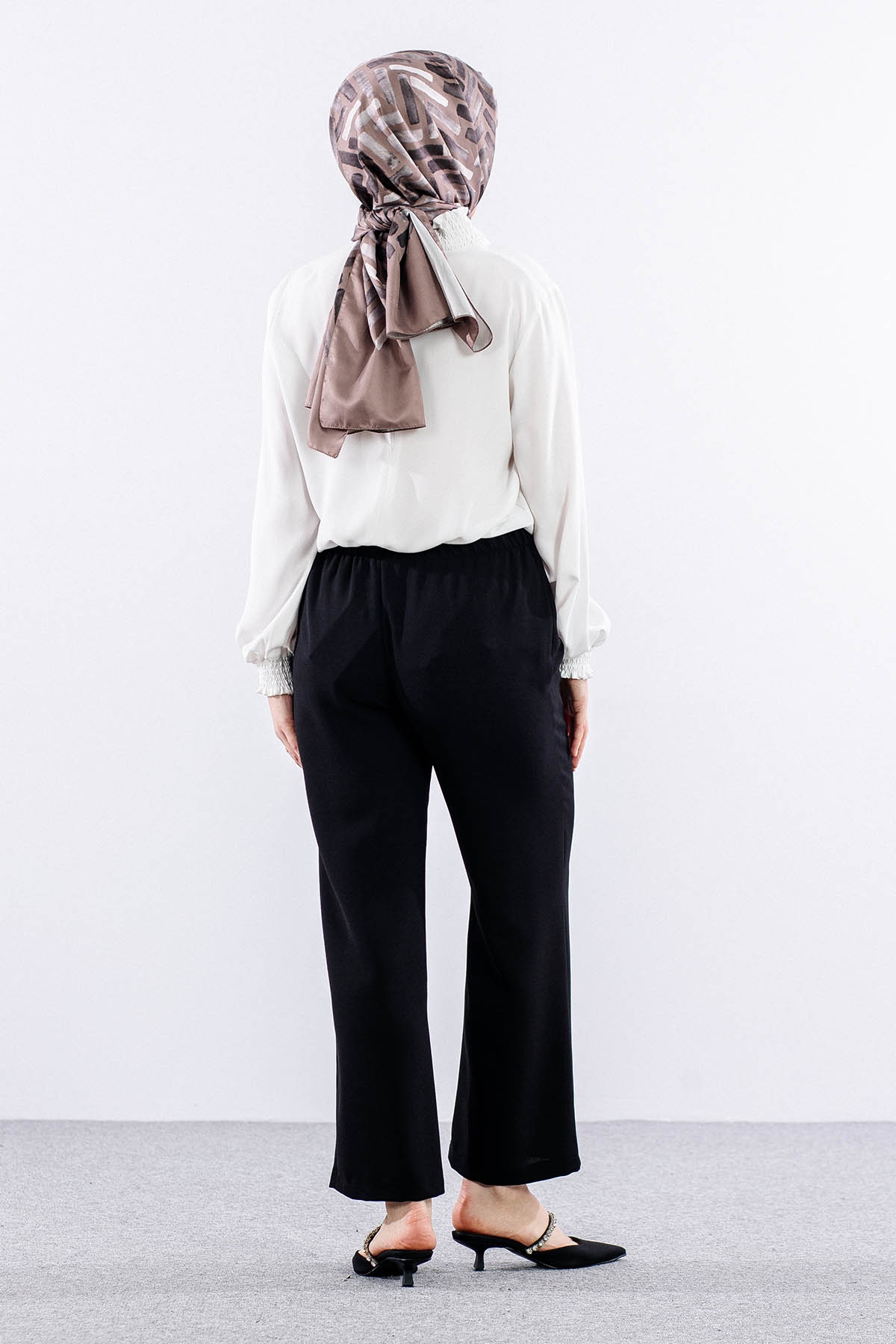 5015 Pantolon 40-50 - Siyah - - 5