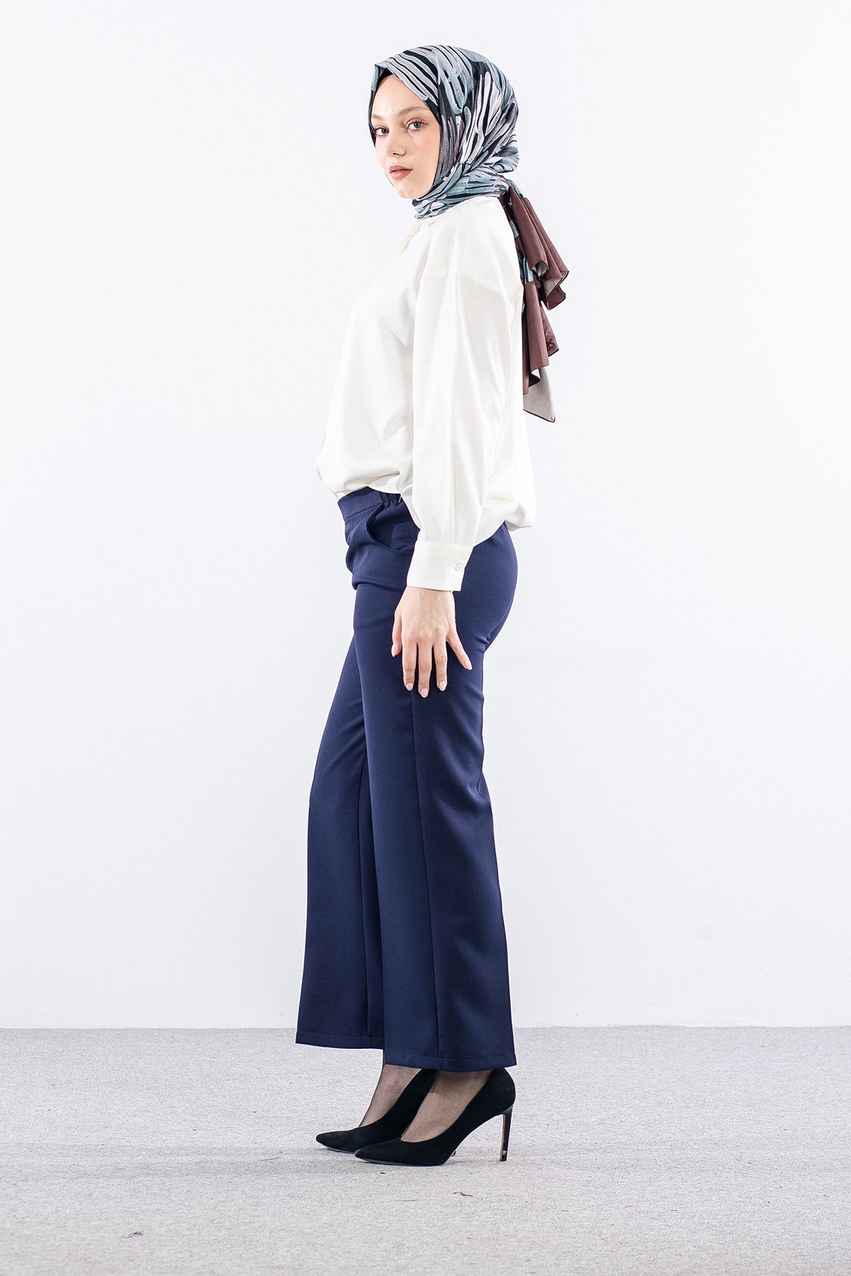 5016 Pantolon 40-50 - Lacivert - 2