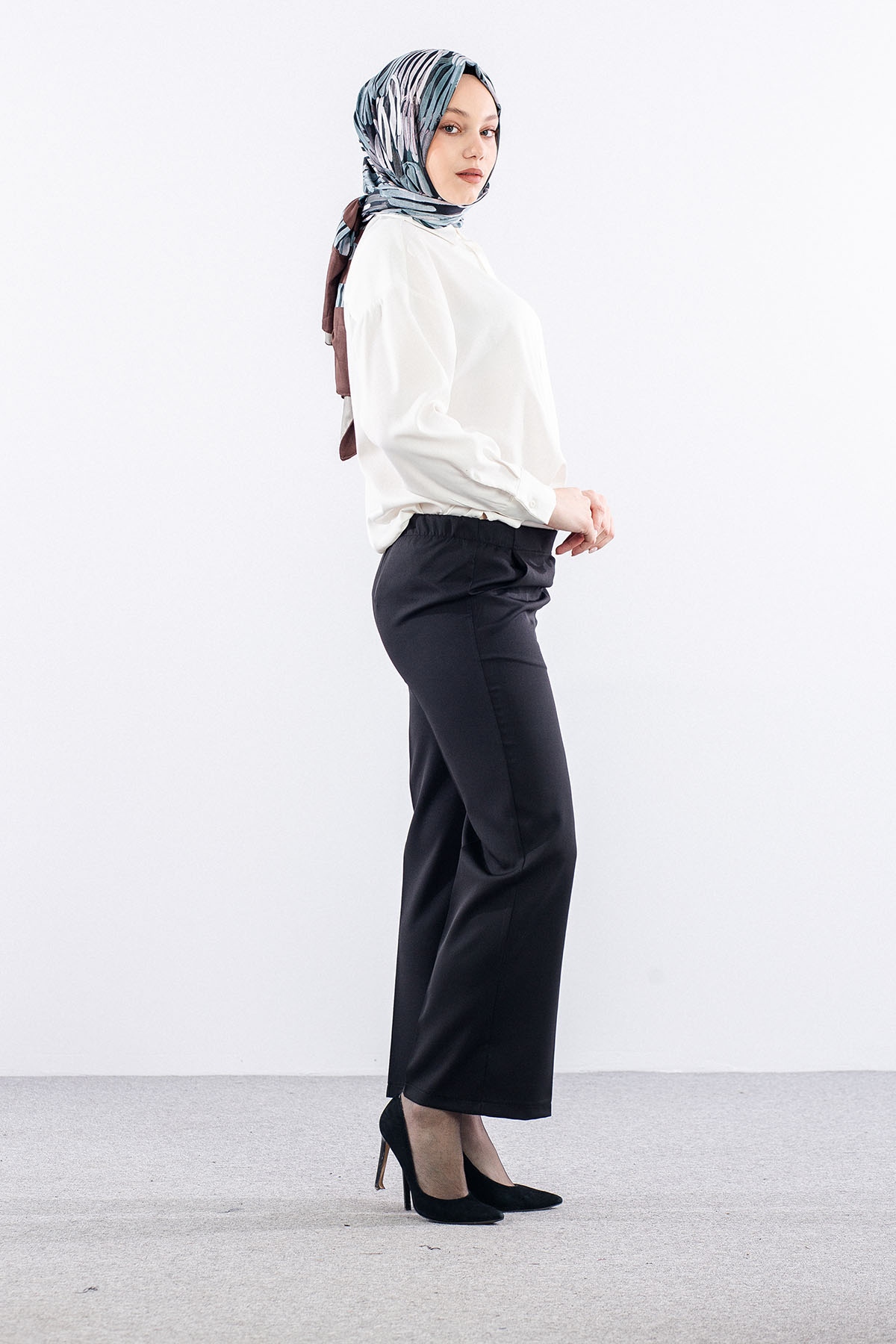 5016 Pantolon 40-50 - Siyah - - 2