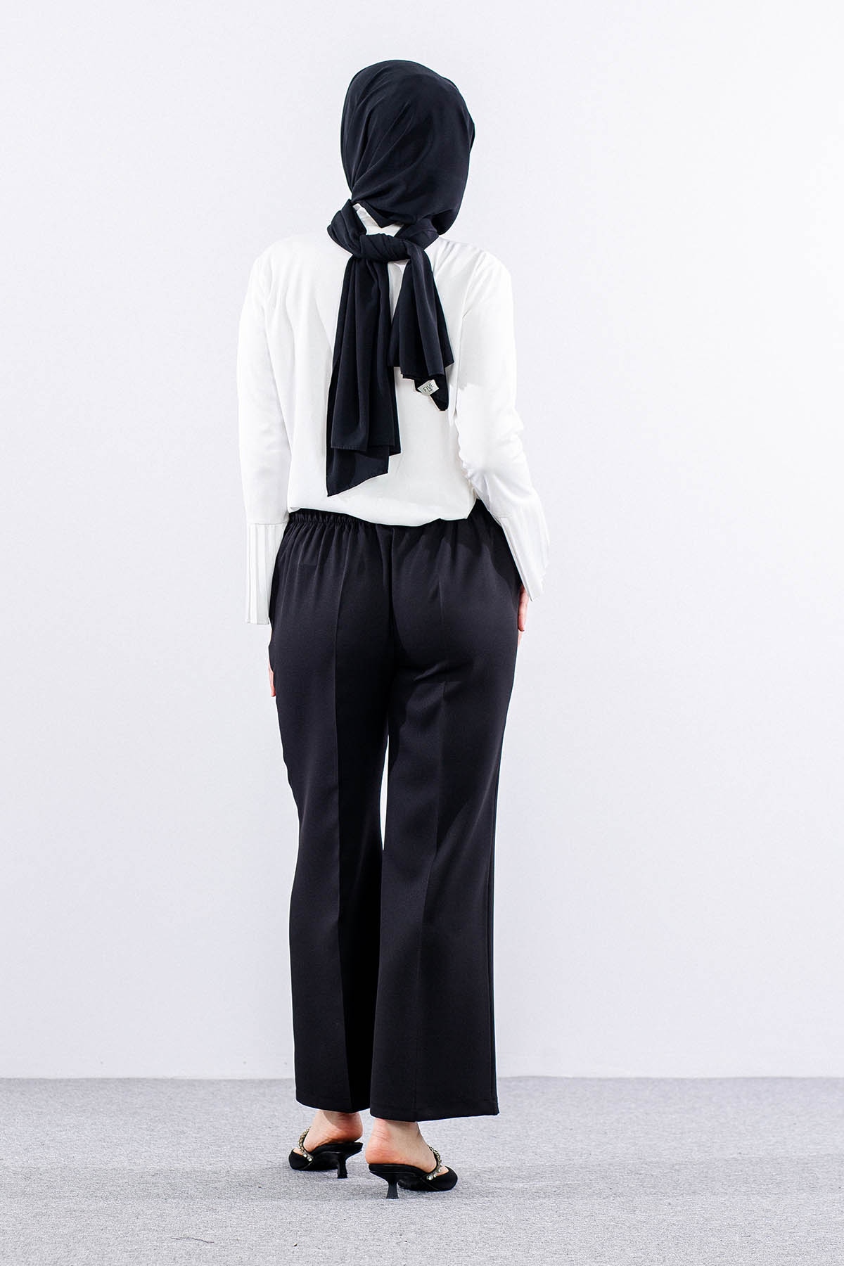 5016 Pantolon 42-52 - Siyah  - - 4