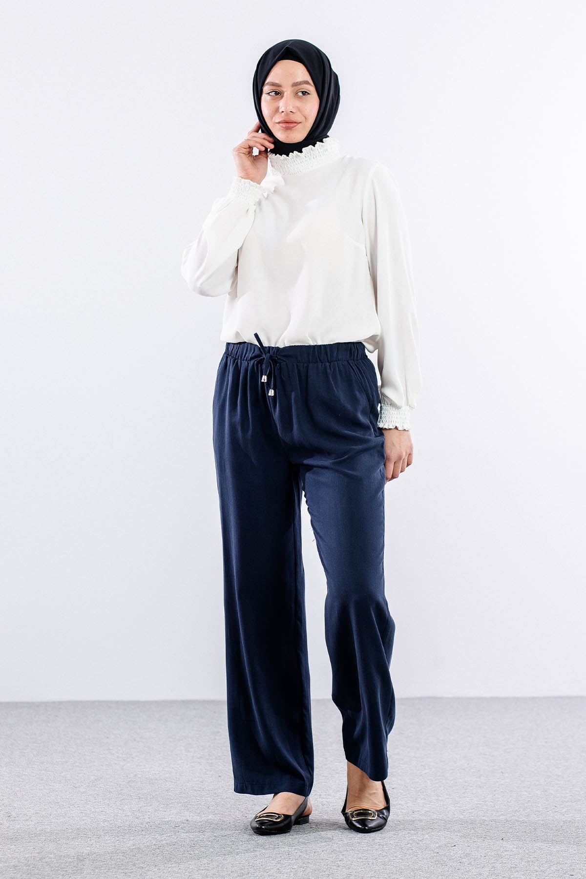 5025 Pantolon 40-50 - Lacivert - 1