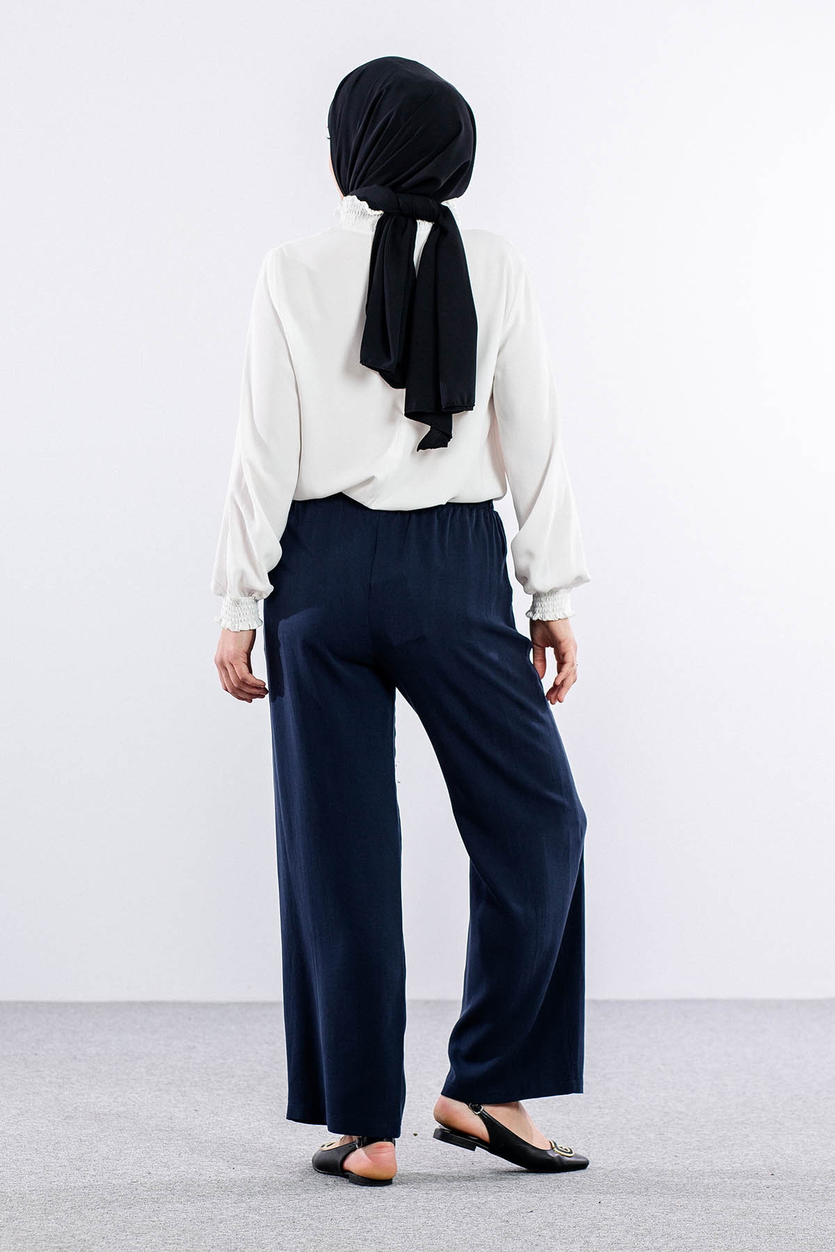 5025 Pantolon 40-50 - Lacivert - 4