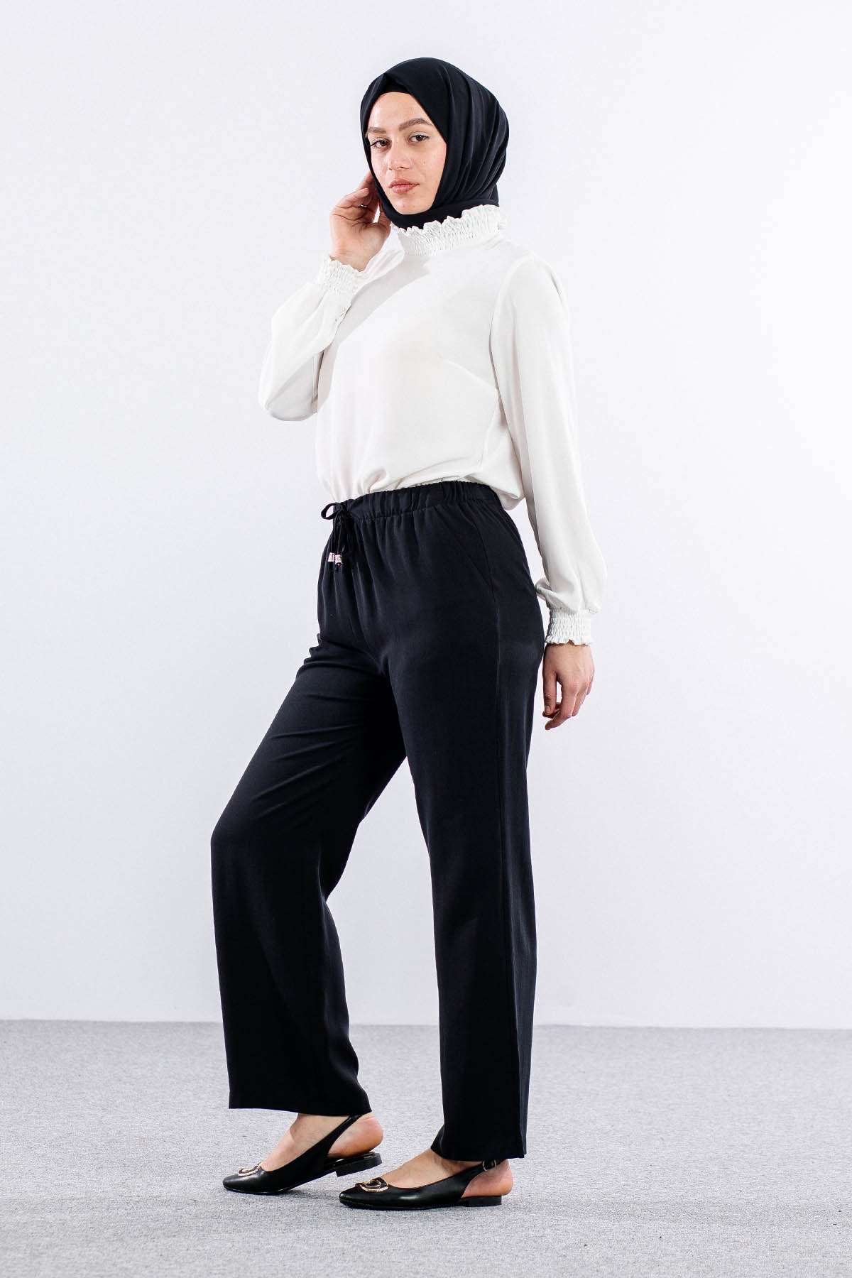 5025 Pantolon 40-50 - Siyah - 2