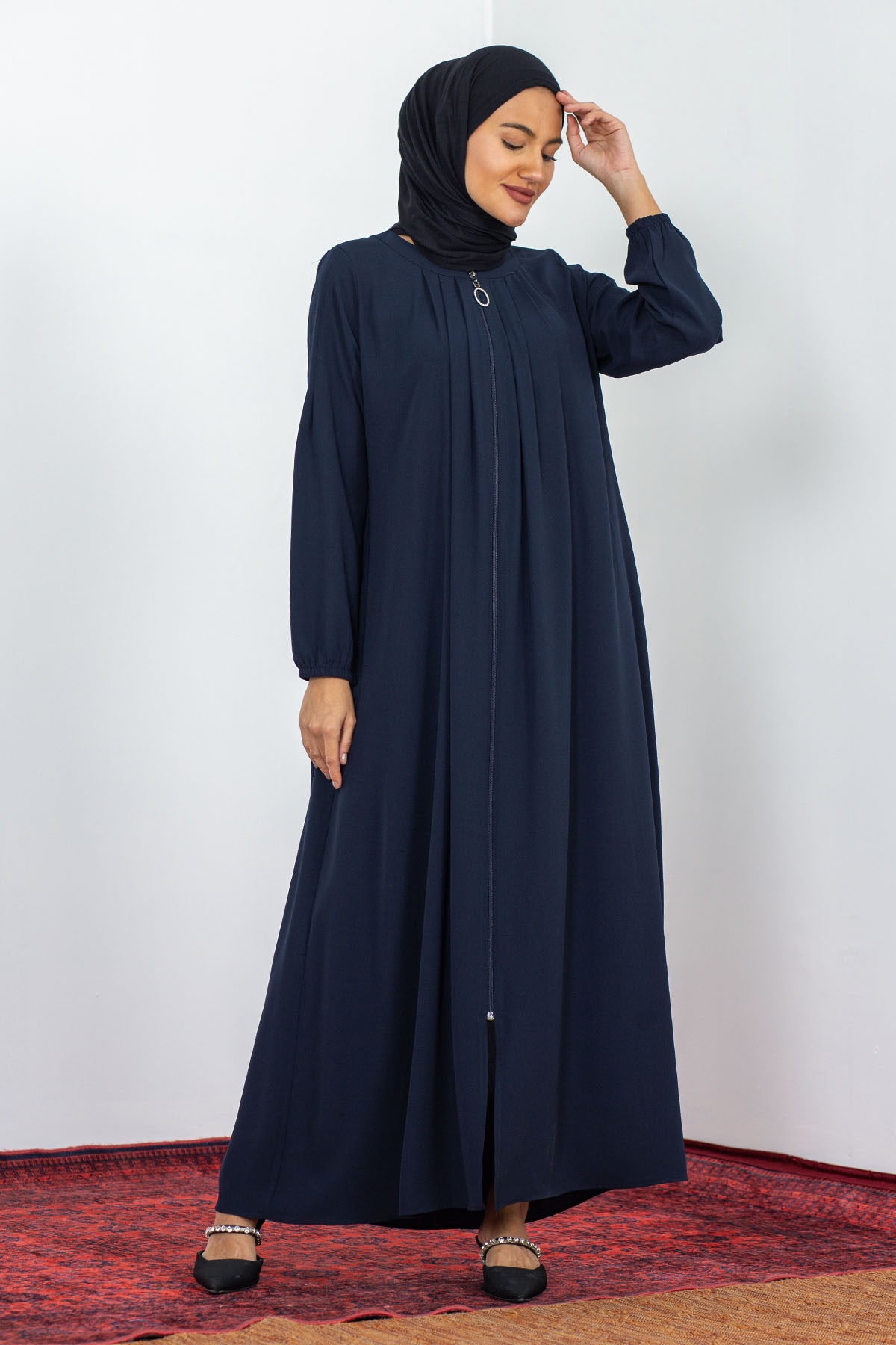 503 Ferace 42-52 Krep - Lacivert - 1