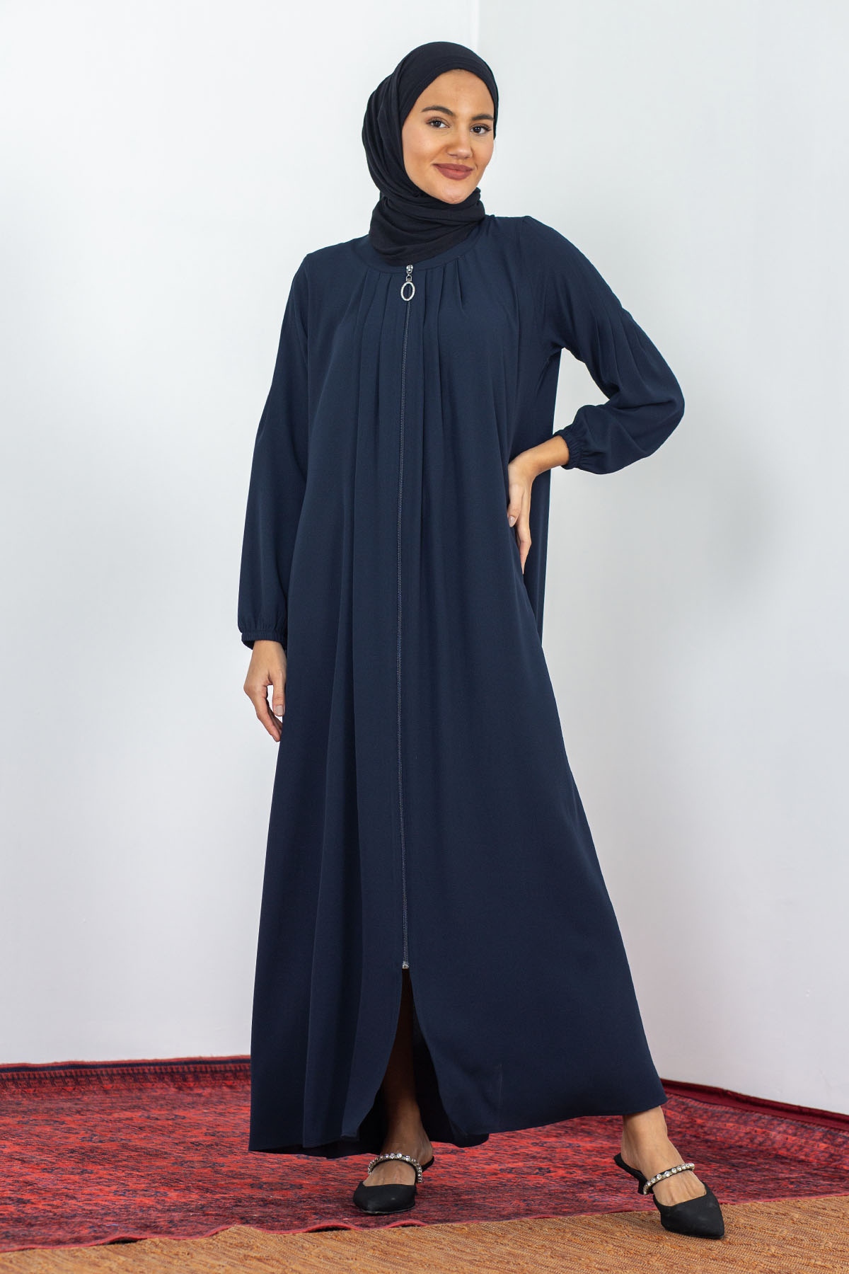 503 Ferace 42-52 Krep - Lacivert - 2