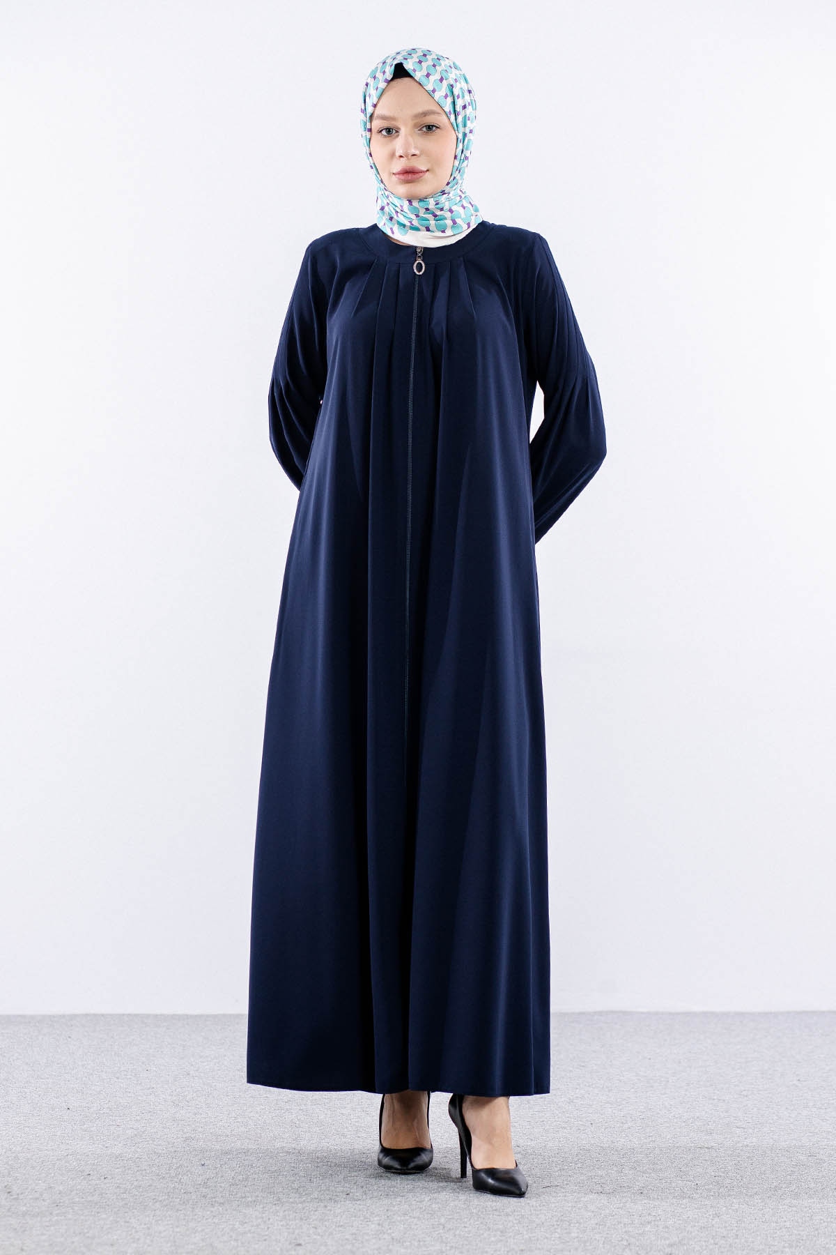 503 Ferace 42-52 Krep - Lacivert  - - 3