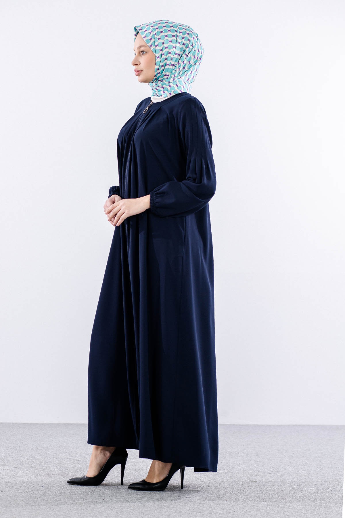 503 Ferace 42-52 Krep - Lacivert  - - 4