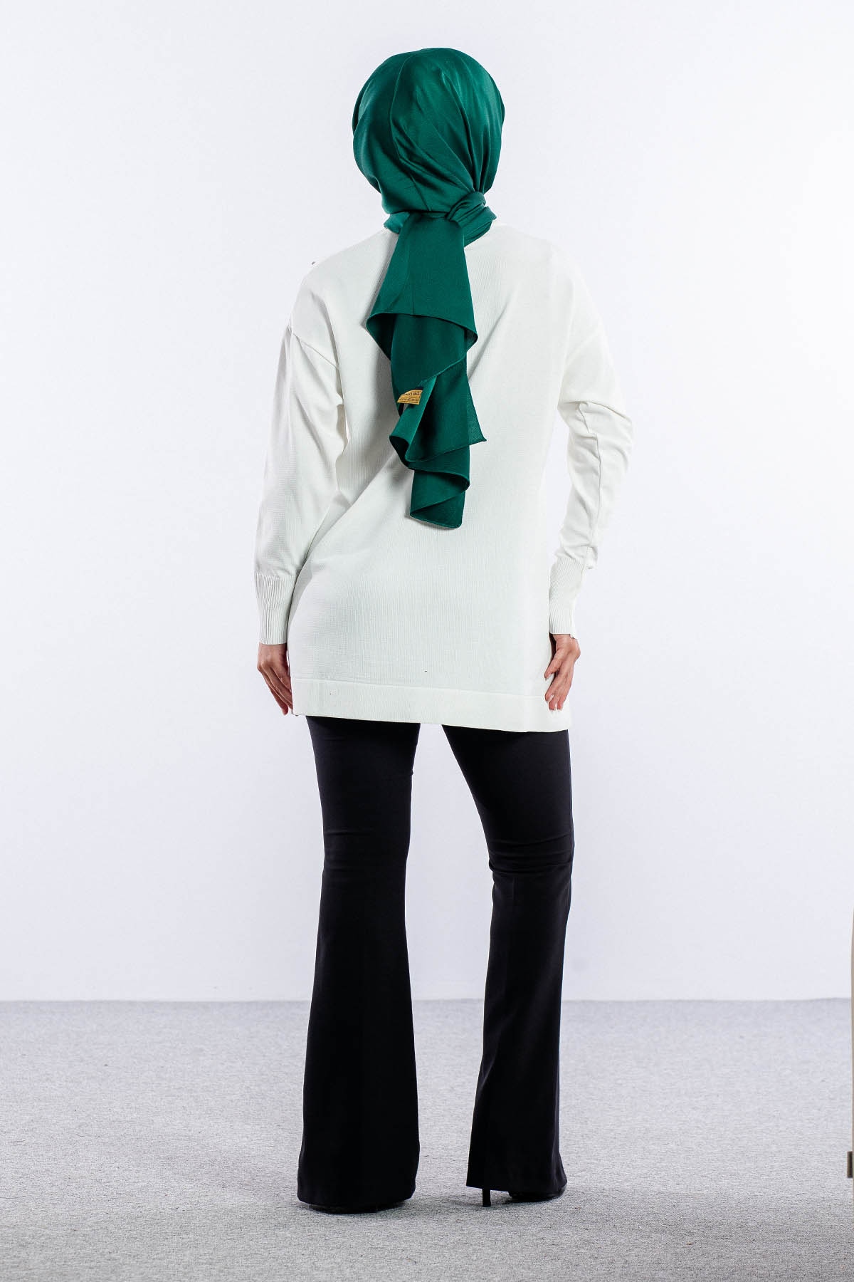 5043 Merserize Kazak Tek - Ekru - 5