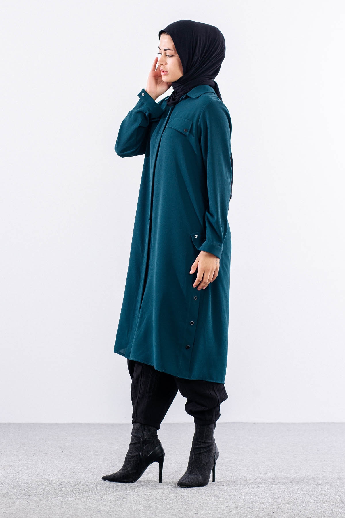 5097 Tunik 46-52 - Petrol - 3