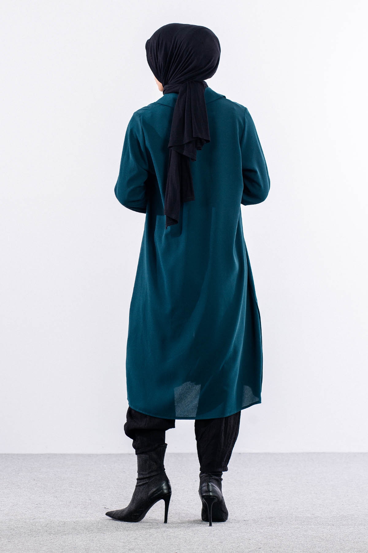 5097 Tunik 46-52 - Petrol - 5
