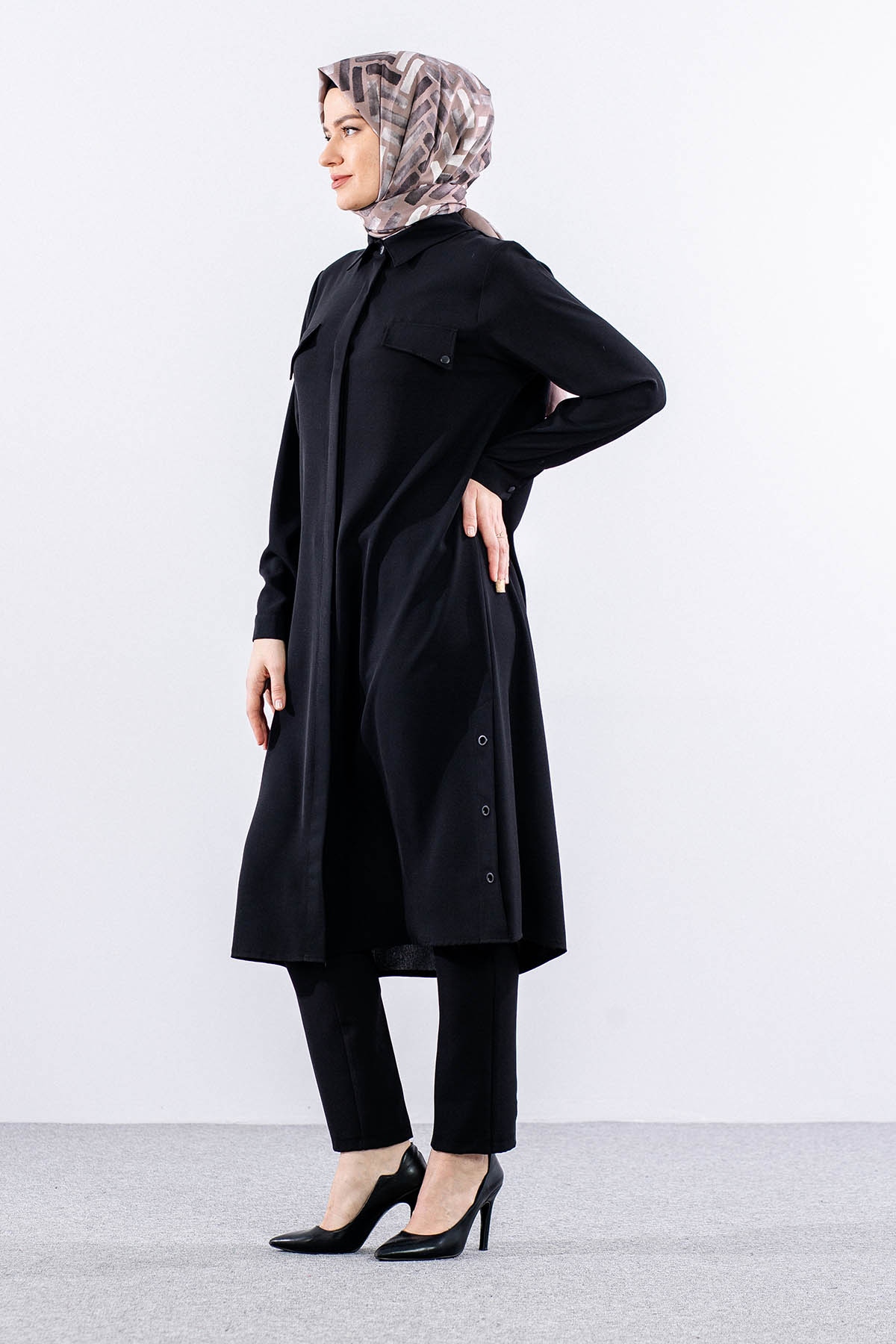 5097 Tunik 46-52 - Siyah  - - 4