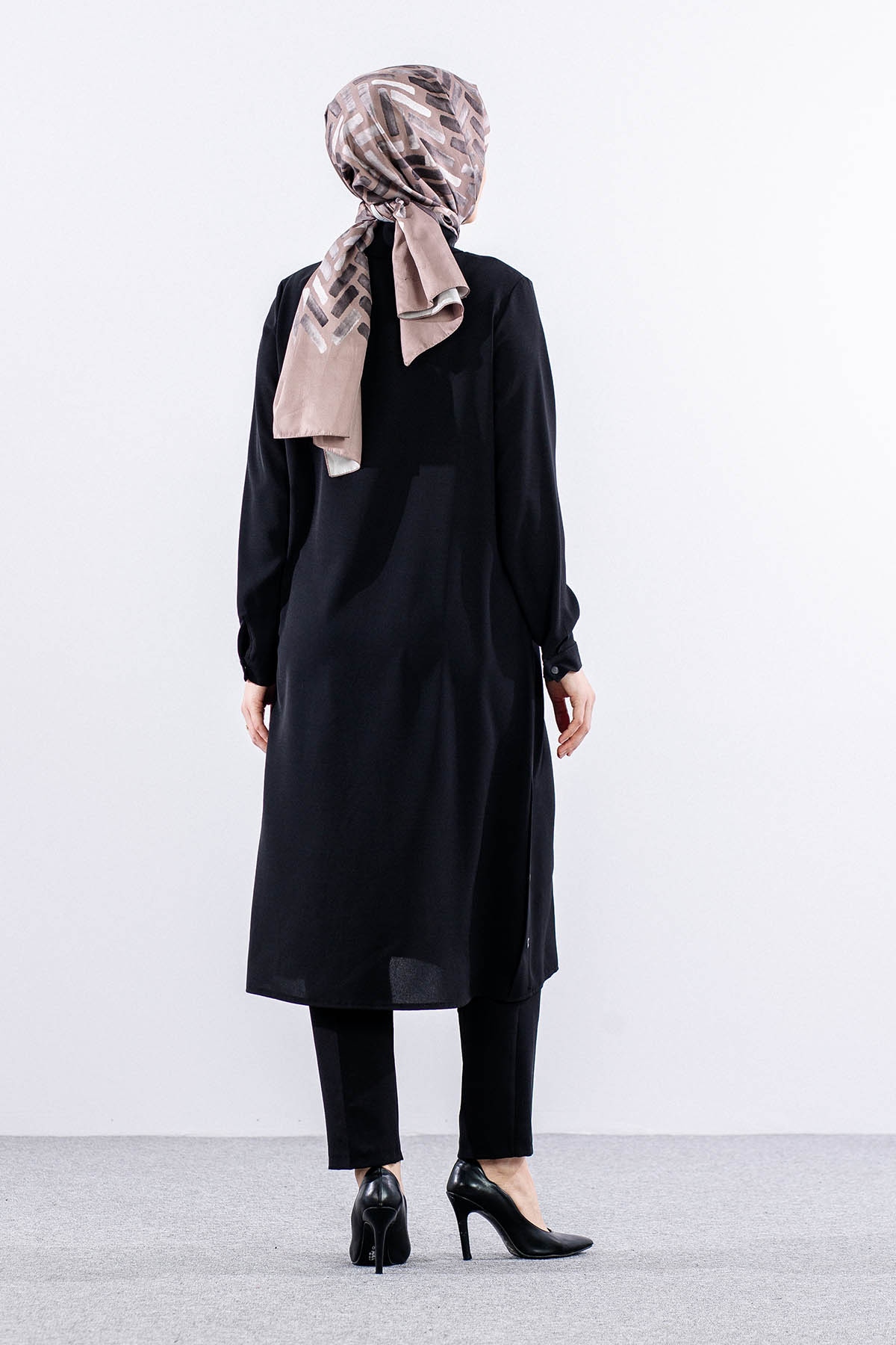 5097 Tunik 46-52 - Siyah  - - 5