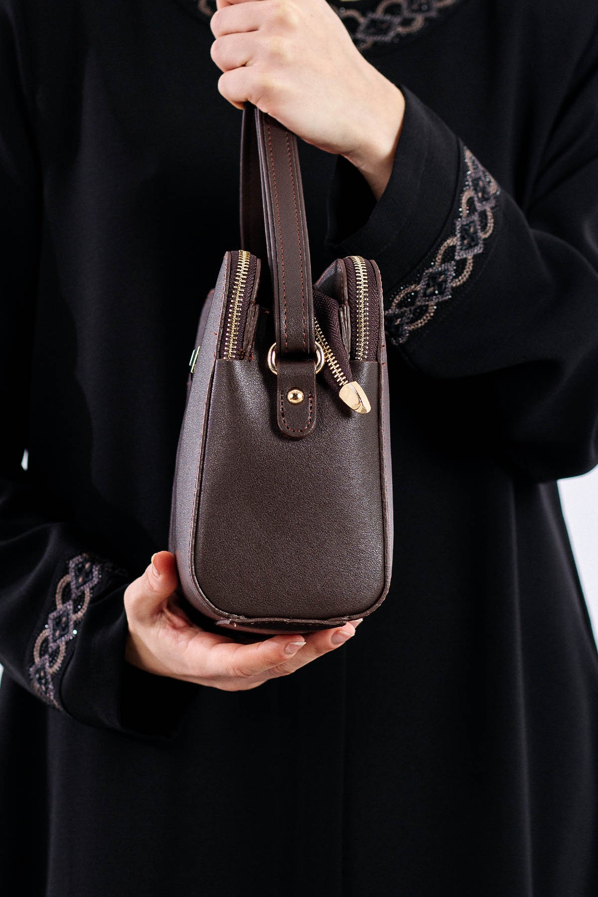 5188 Bayan çanta - Kahve - 2