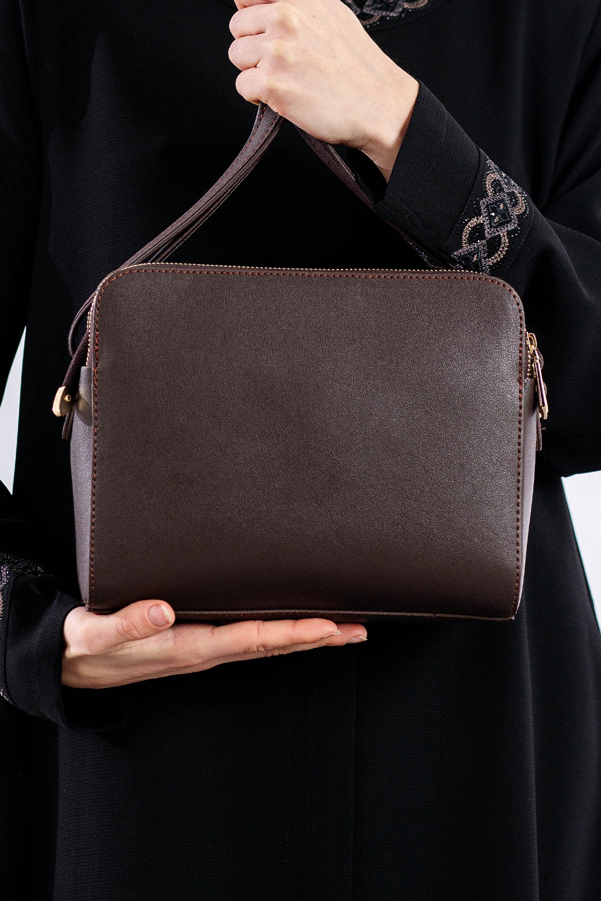 5188 Bayan çanta - Kahve - 3