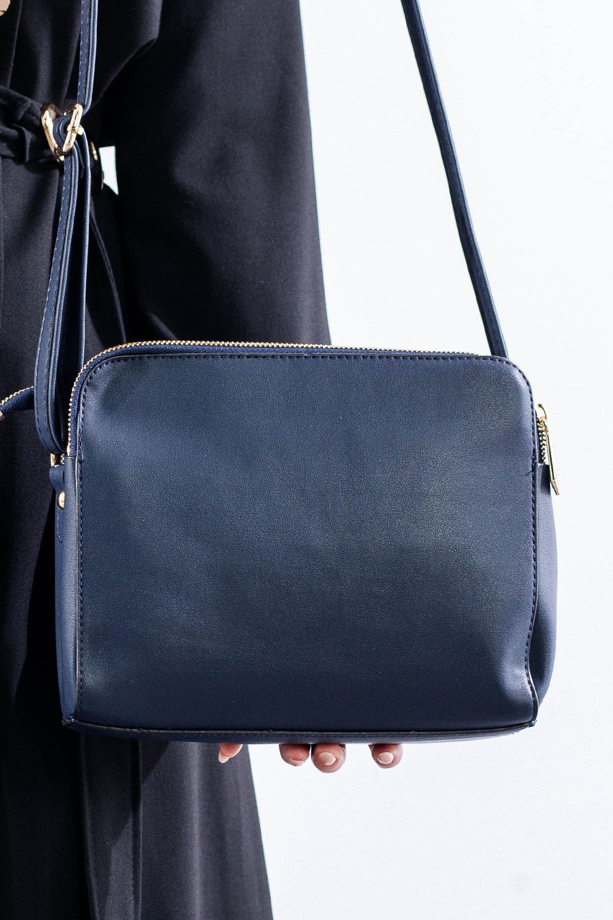 5188 şik Bayan çanta - Lacivert - 3