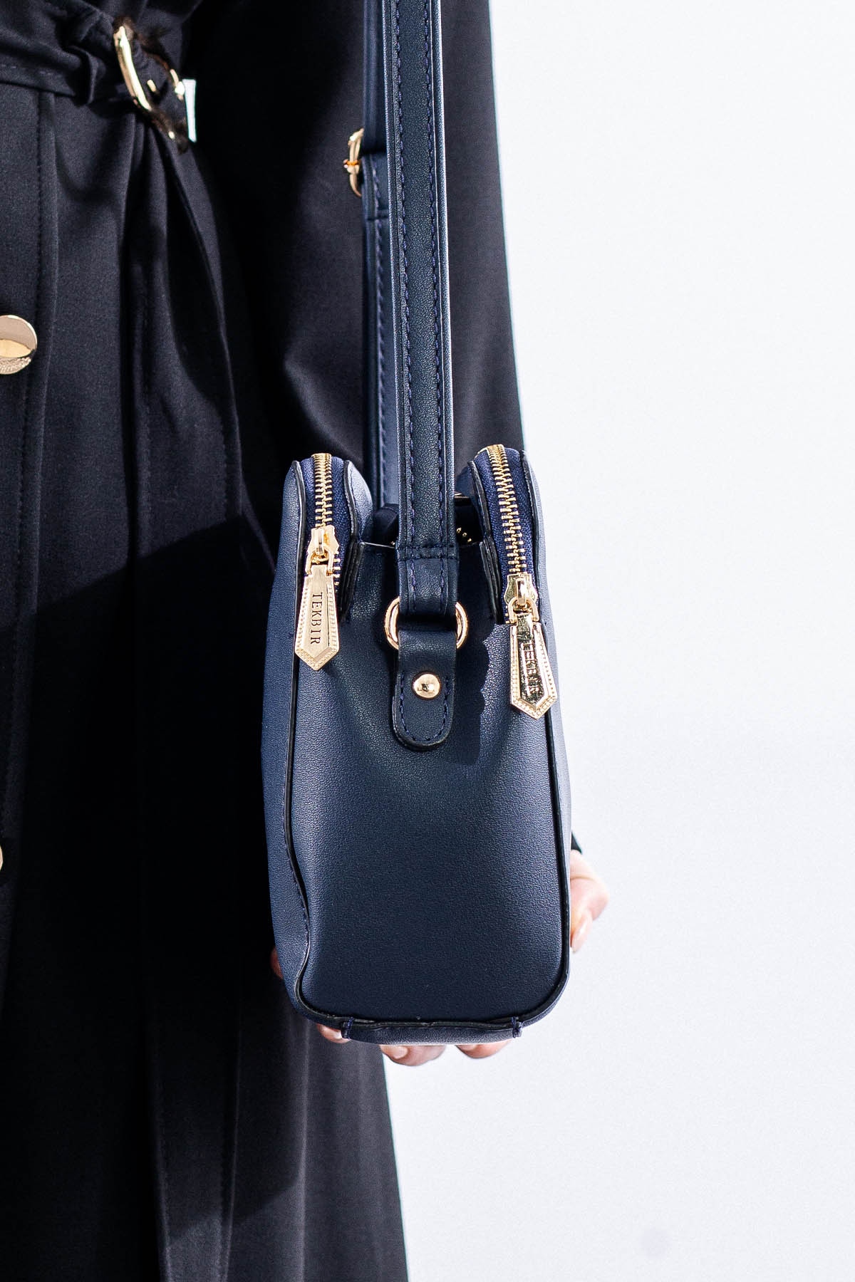 5188 şik Bayan çanta - Lacivert - 2