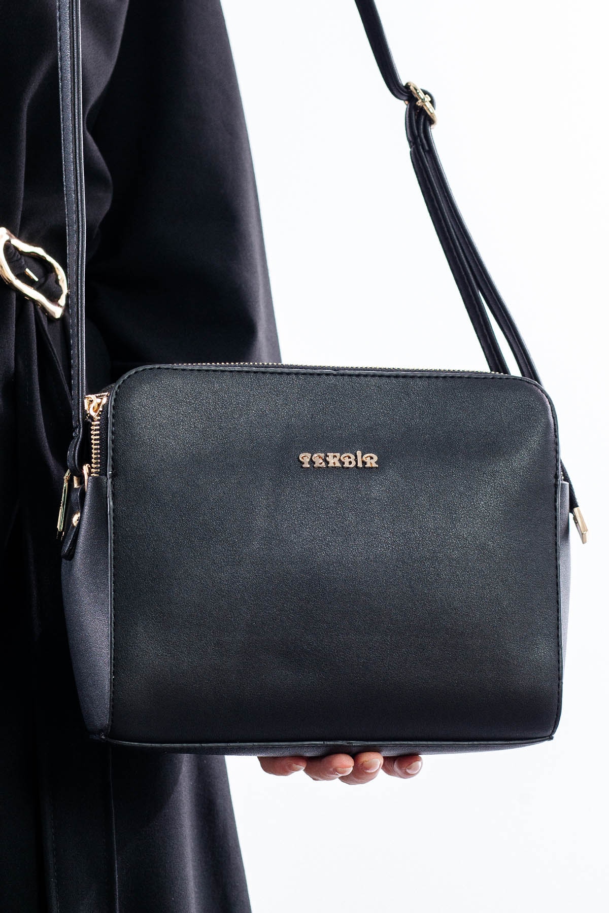 5188 şik Bayan çanta - Siyah - 1