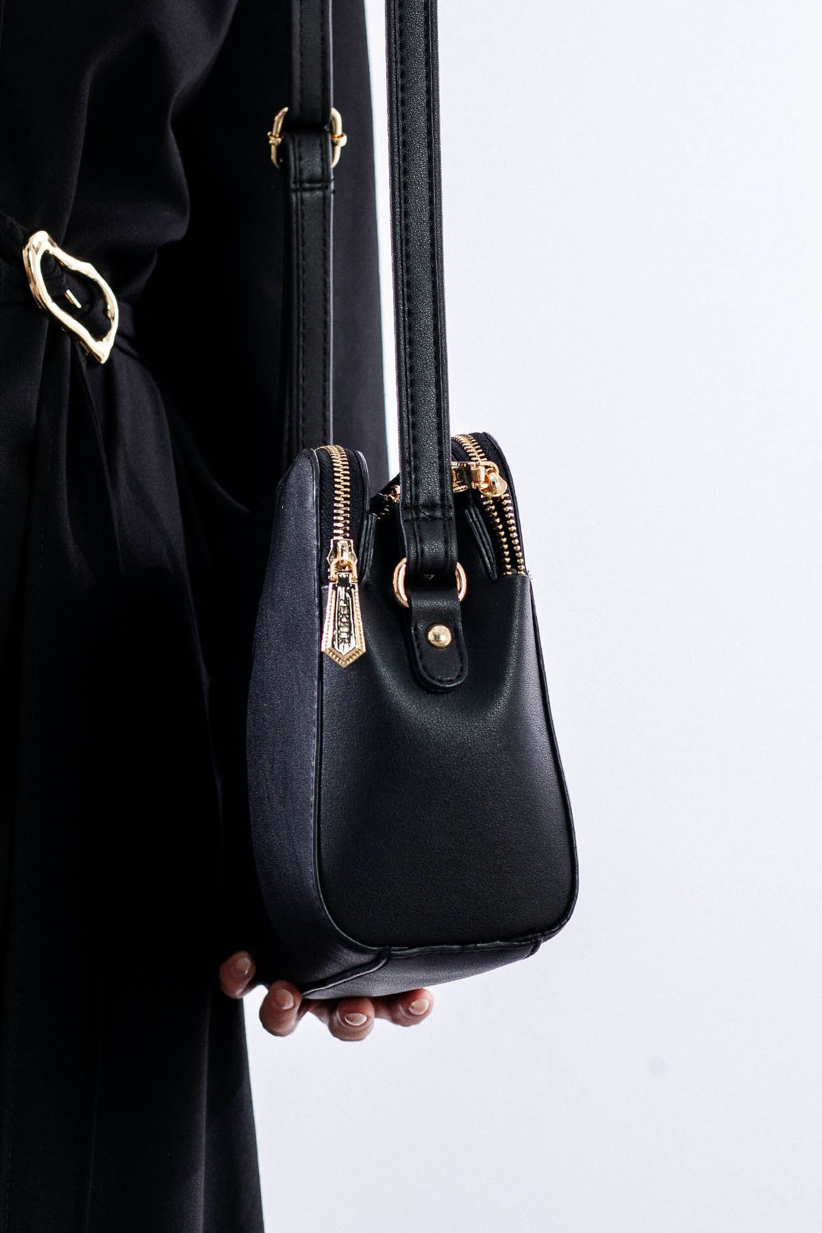 5188 şik Bayan çanta - Siyah - 2