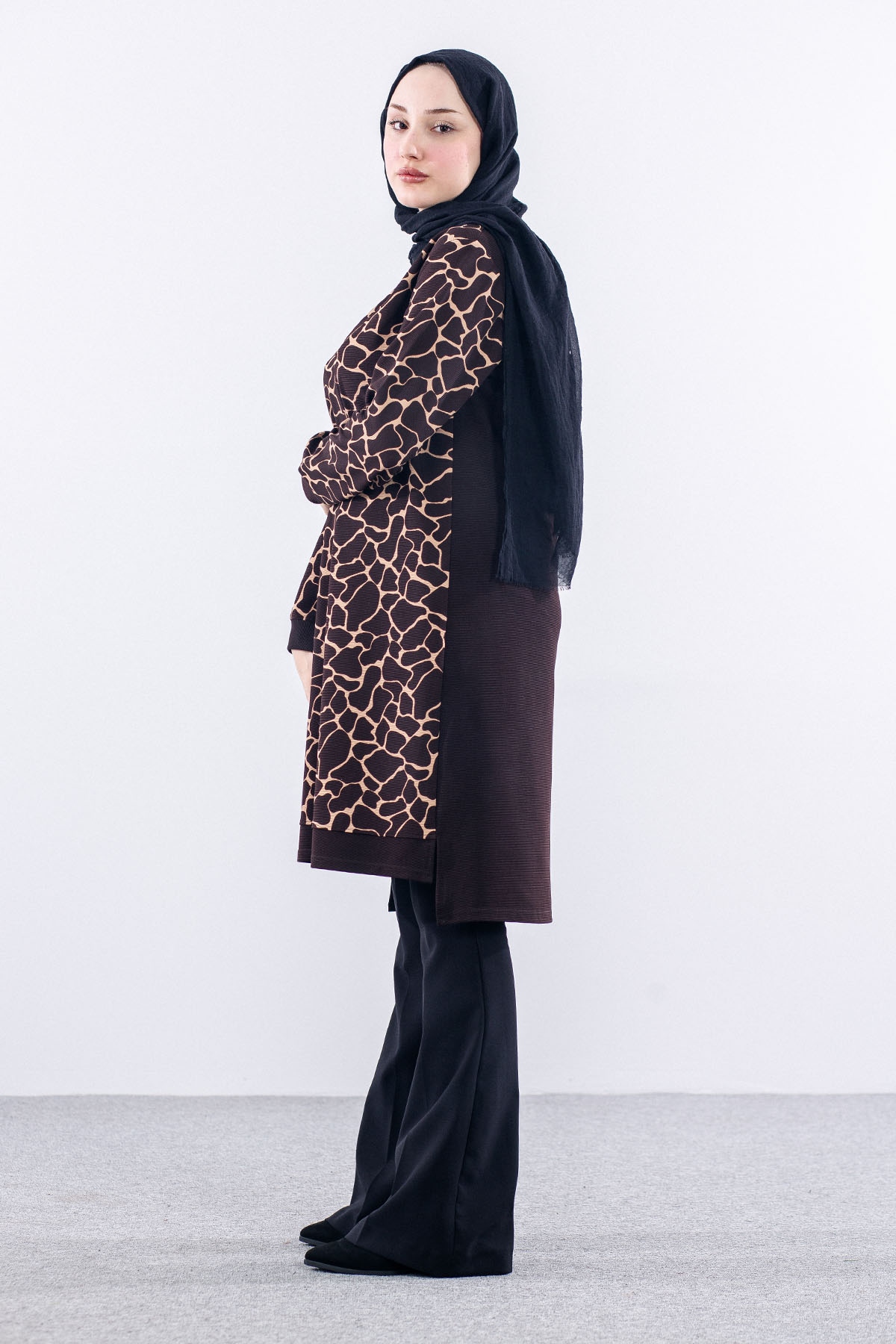 5269 Tunik 3-4-5-6 - Kahve/camel - 2