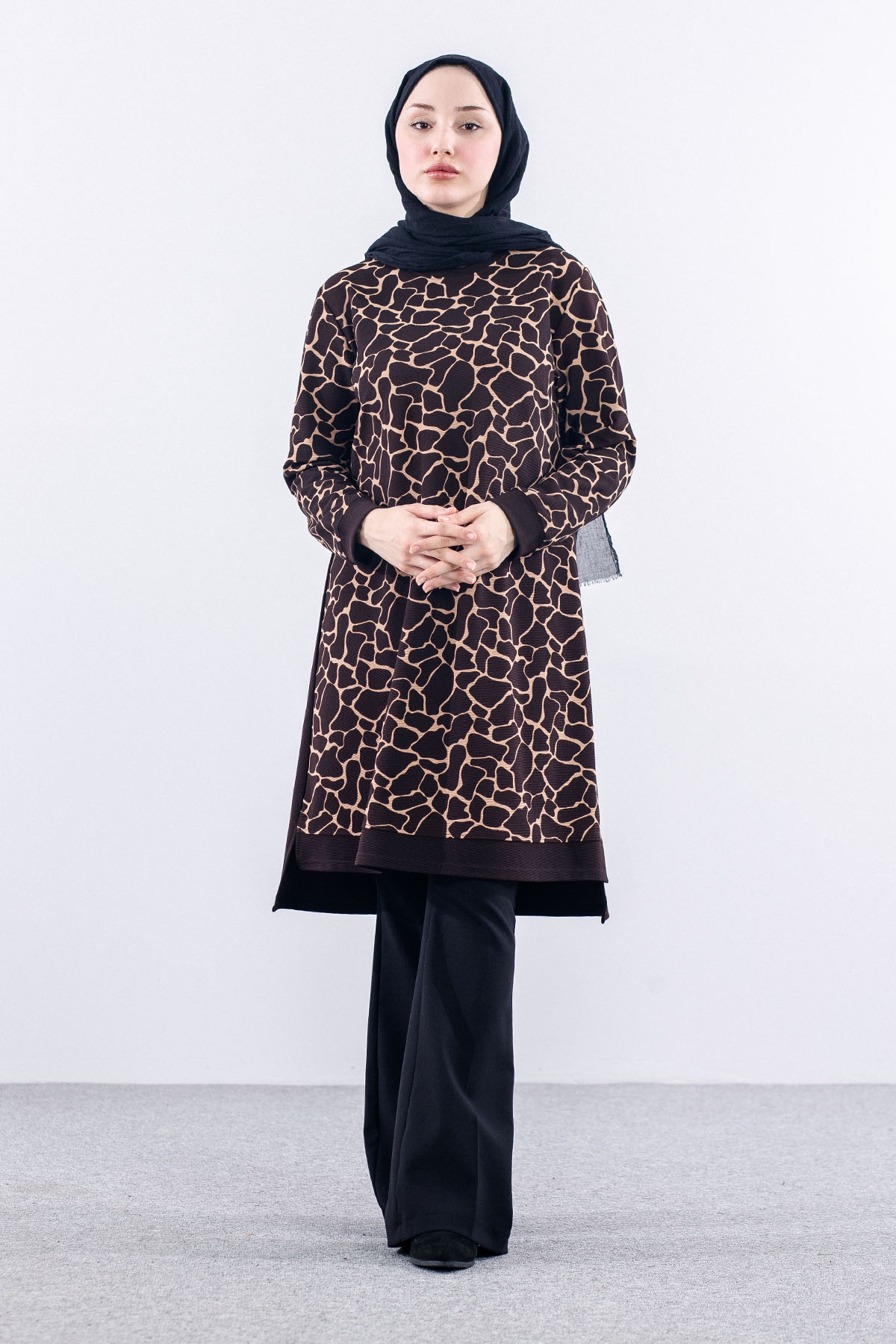 5269 Tunik 3-4-5-6 - Kahve/camel - 3