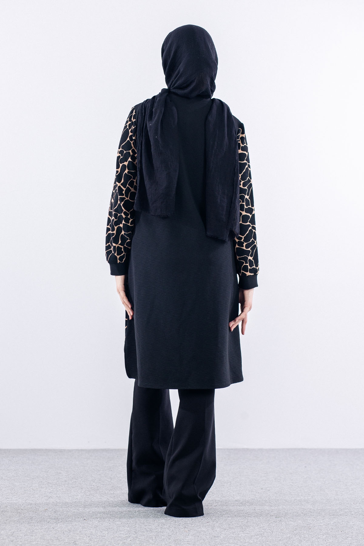 5269 Tunik 3-4-5-6 - Siyah_bej - 3