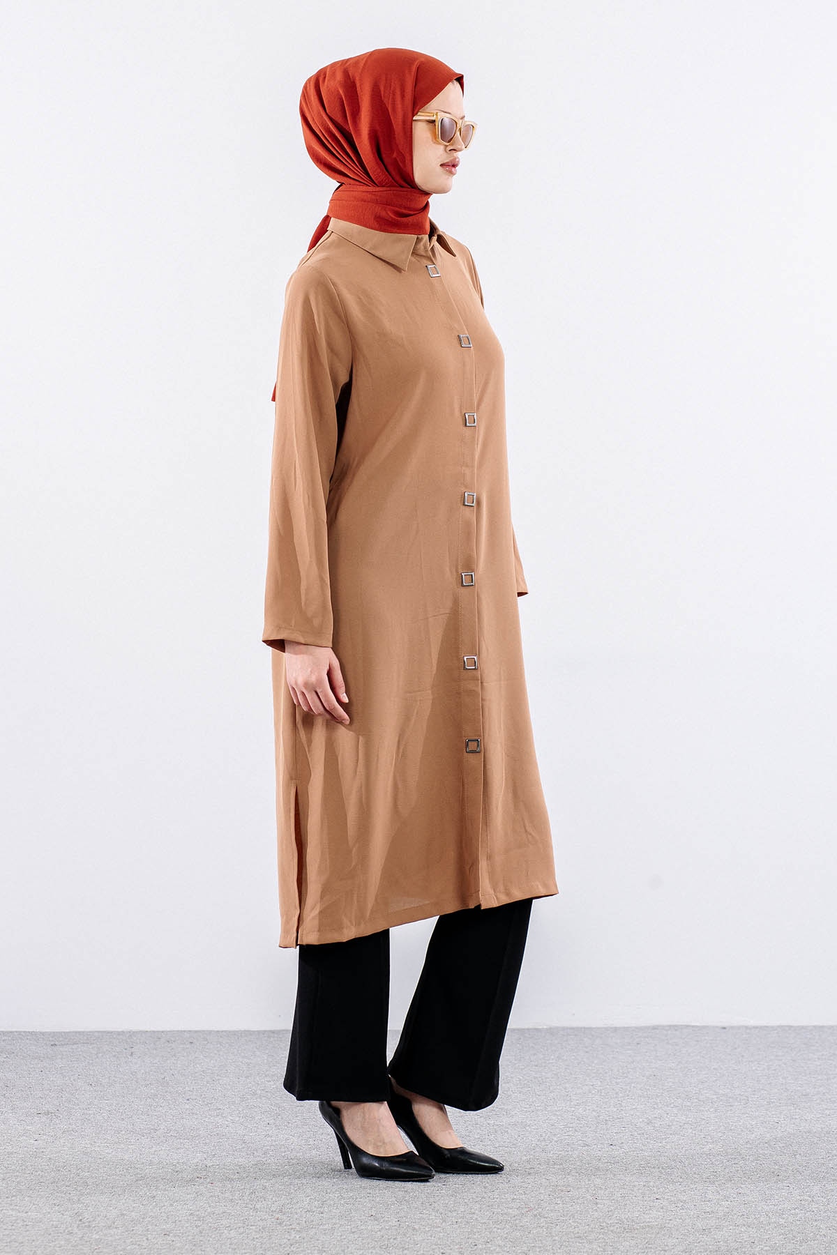 5290 Tunik 46-52 - Bej - 3
