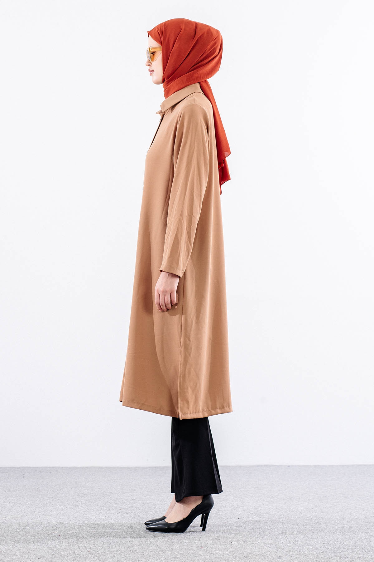 5290 Tunik 46-52 - Bej - 5