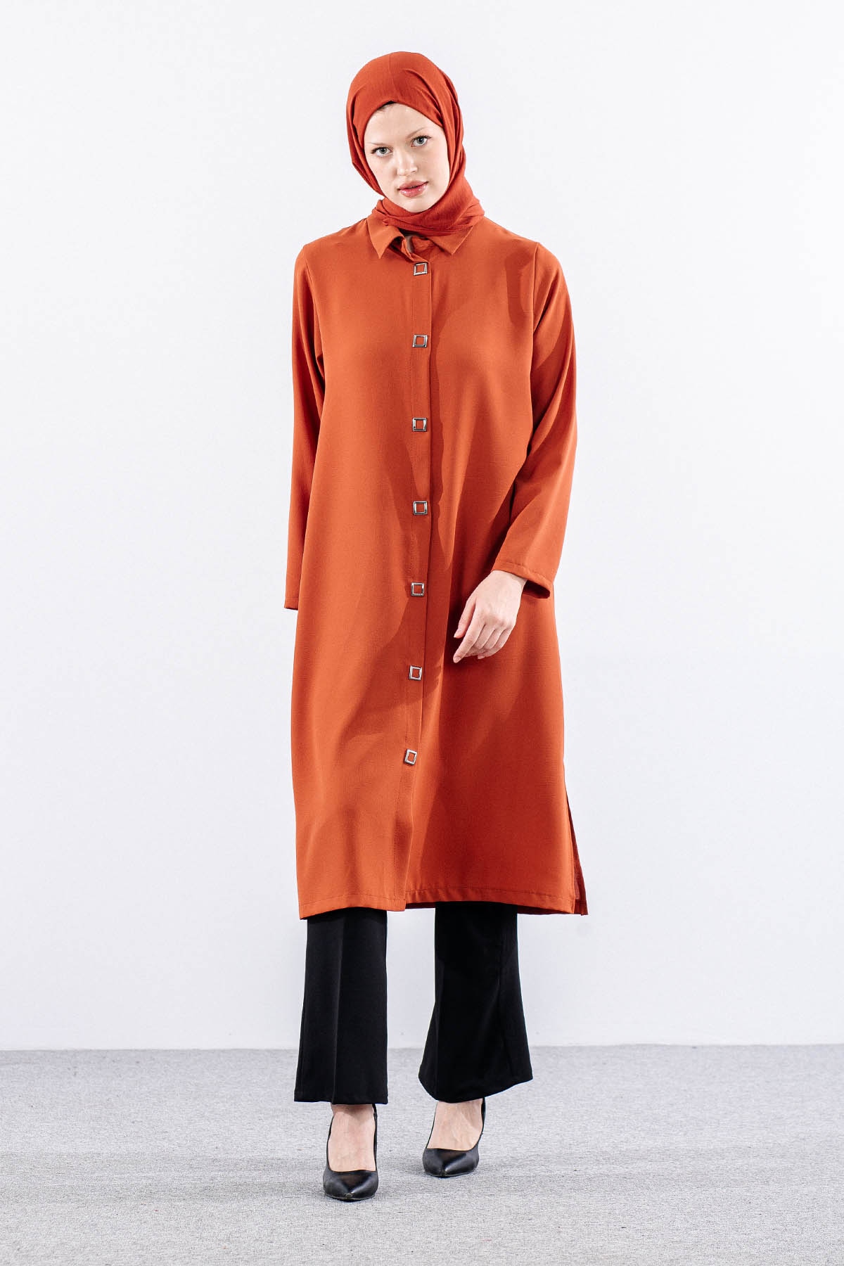 5290 Tunik 46-52 - Kiremit - 3