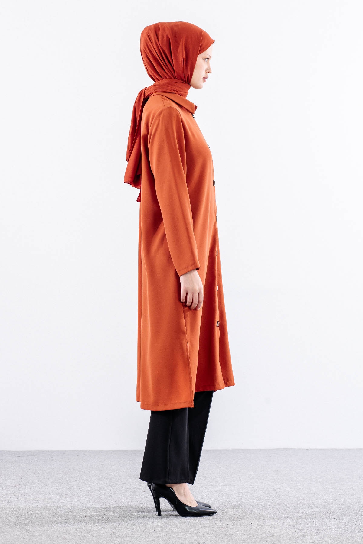 5290 Tunik 46-52 - Kiremit - 4