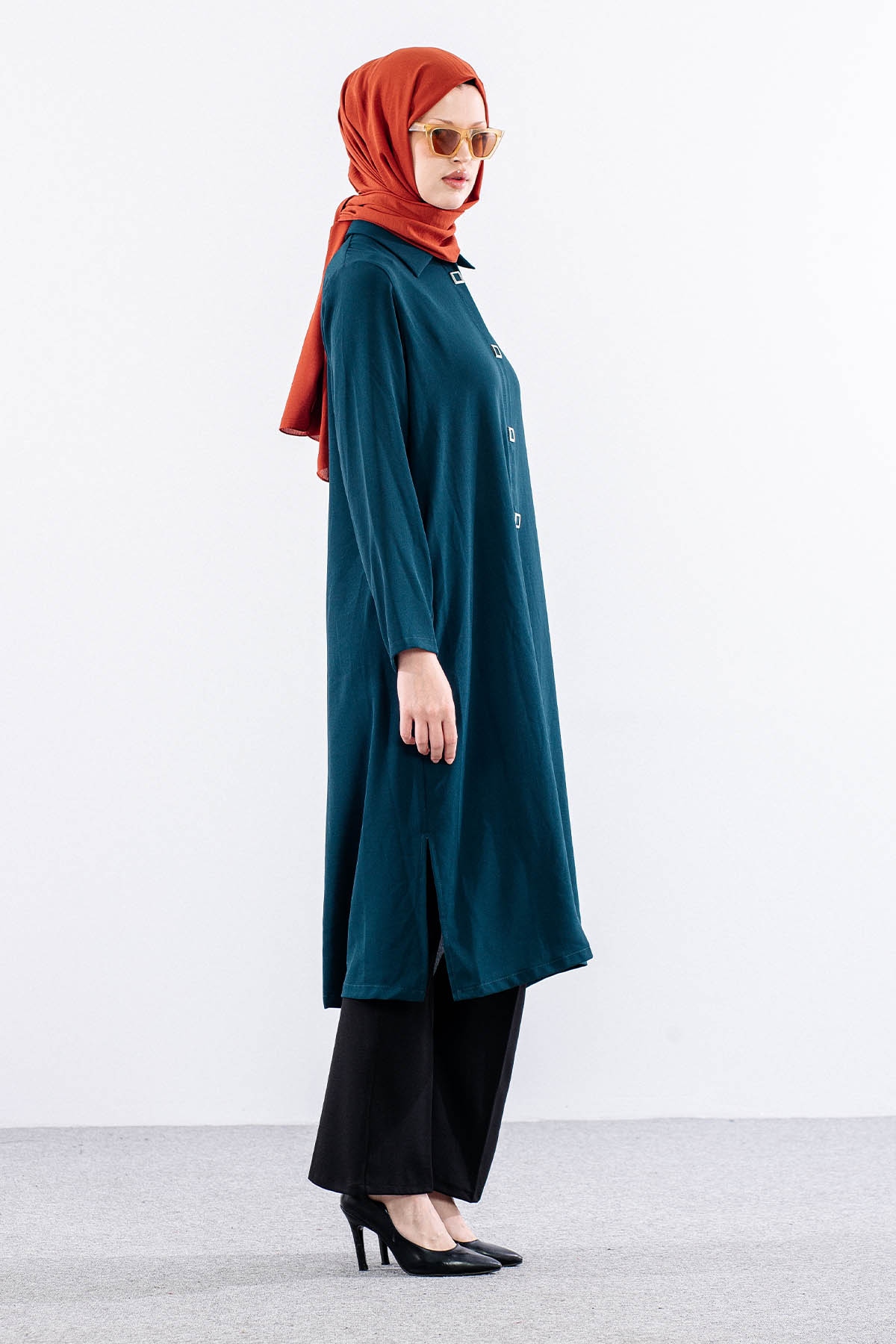 5290 Tunik 46-52 - Petrol - 3