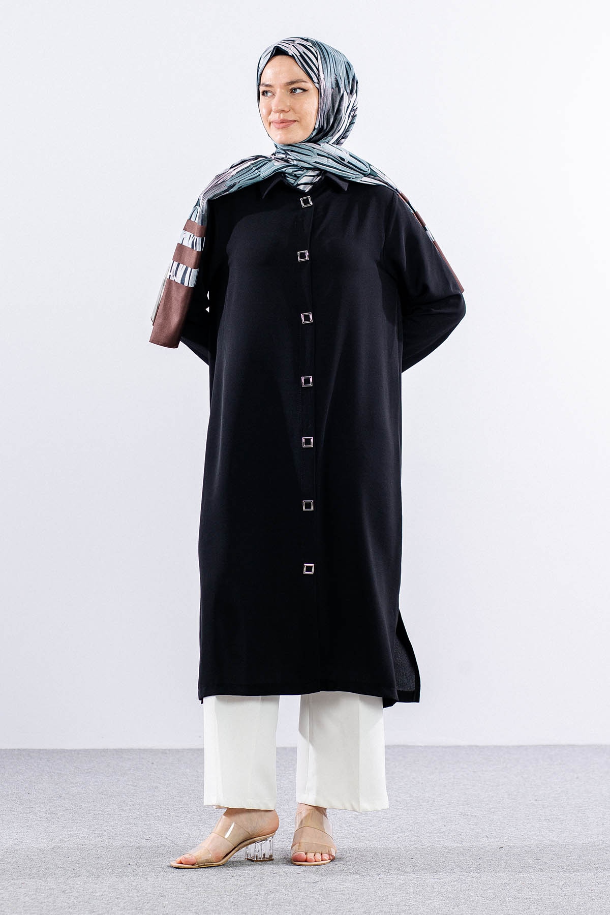 5290 Tunik 46-52 - Siyah - 3