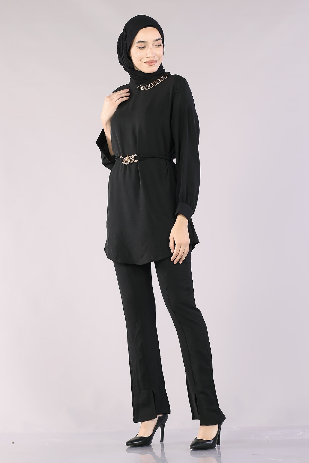 5472 Takim 40-46 Zncr - Siyah - 1