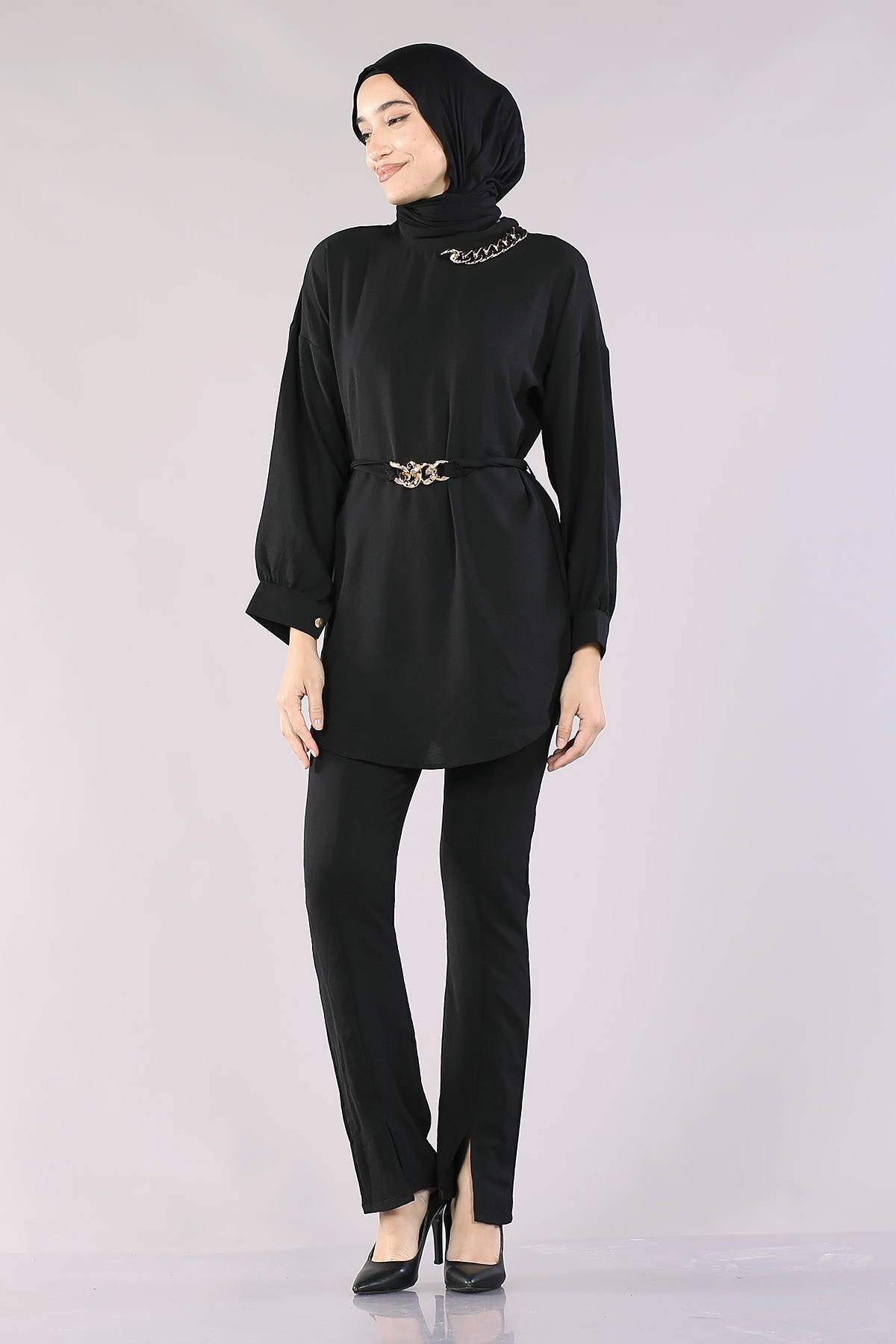 5472 Takim 40-46 Zncr - Siyah - 5