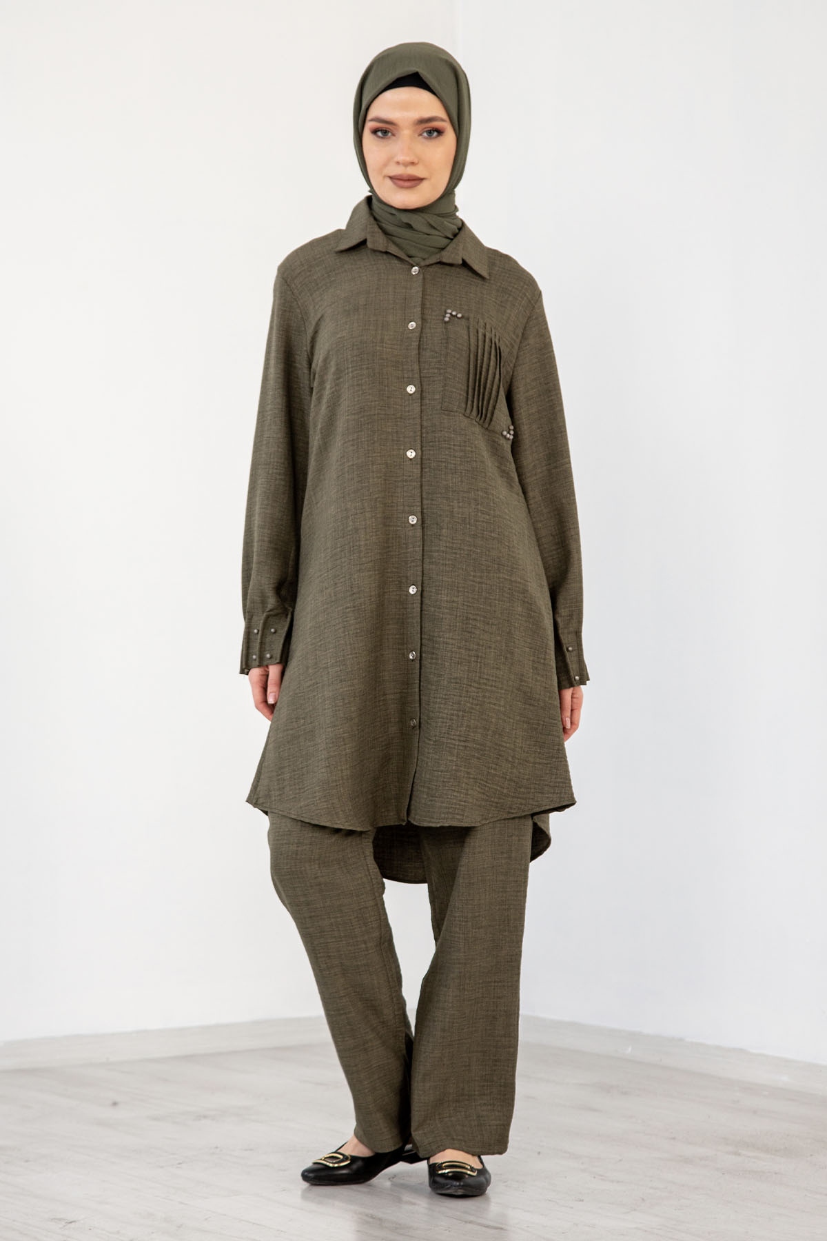 5577 Cepli Bb Takim 44-50 - Haki - 1