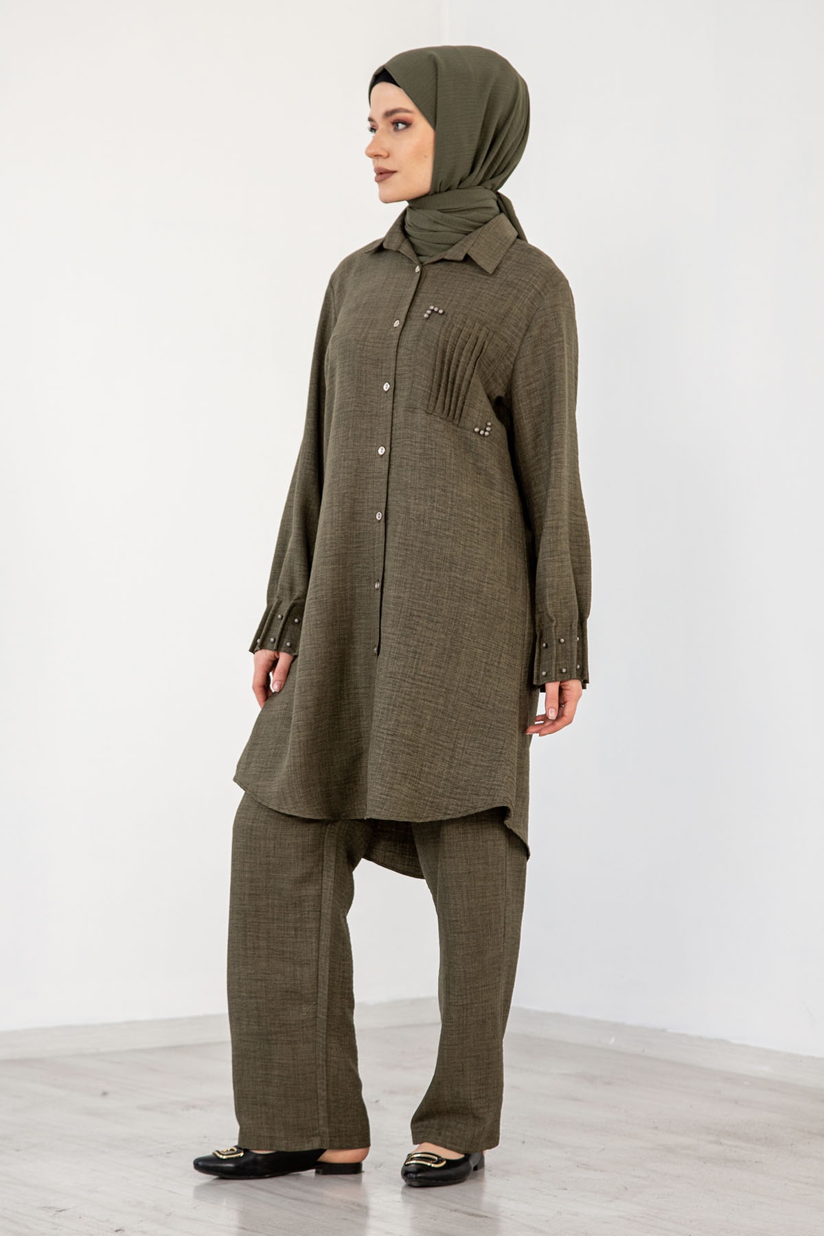 5577 Cepli Bb Takim 44-50 - Haki - 2